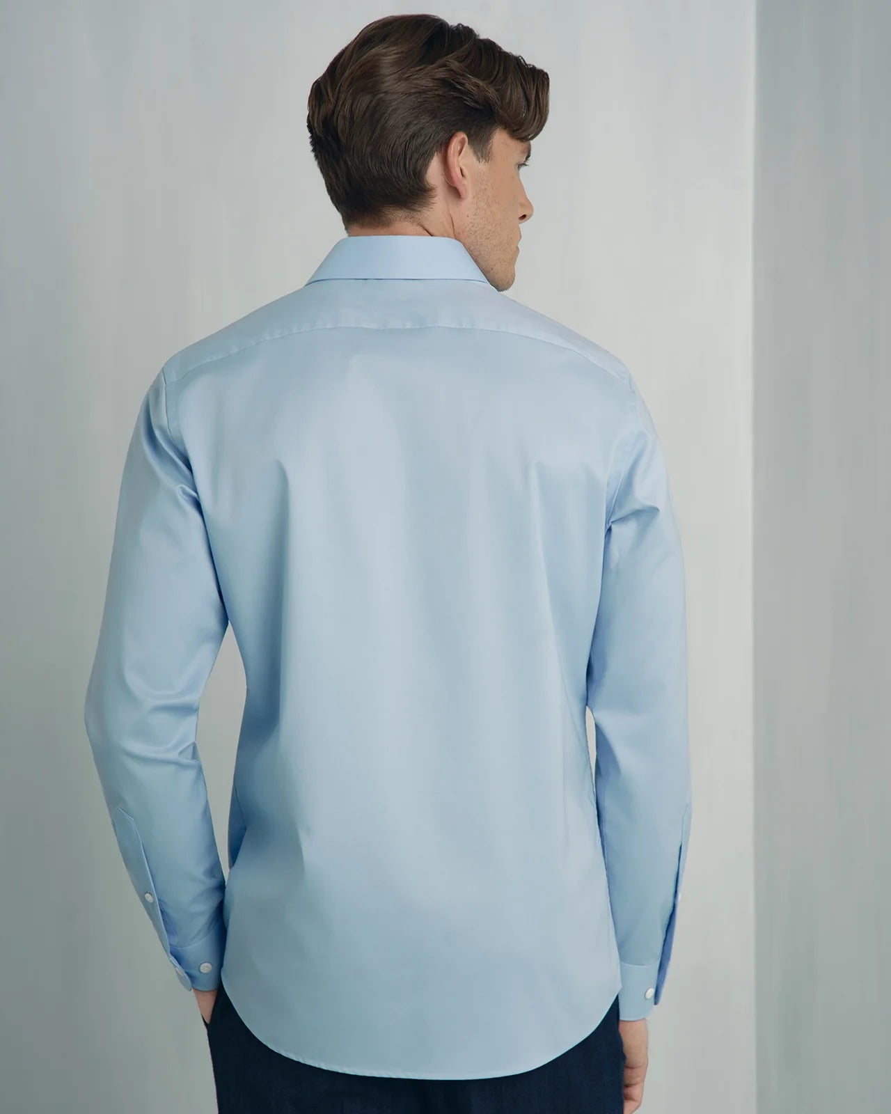 Performance Cotton Everyday Shirt - Performance Cotton Everyday Shirt Sky Blue