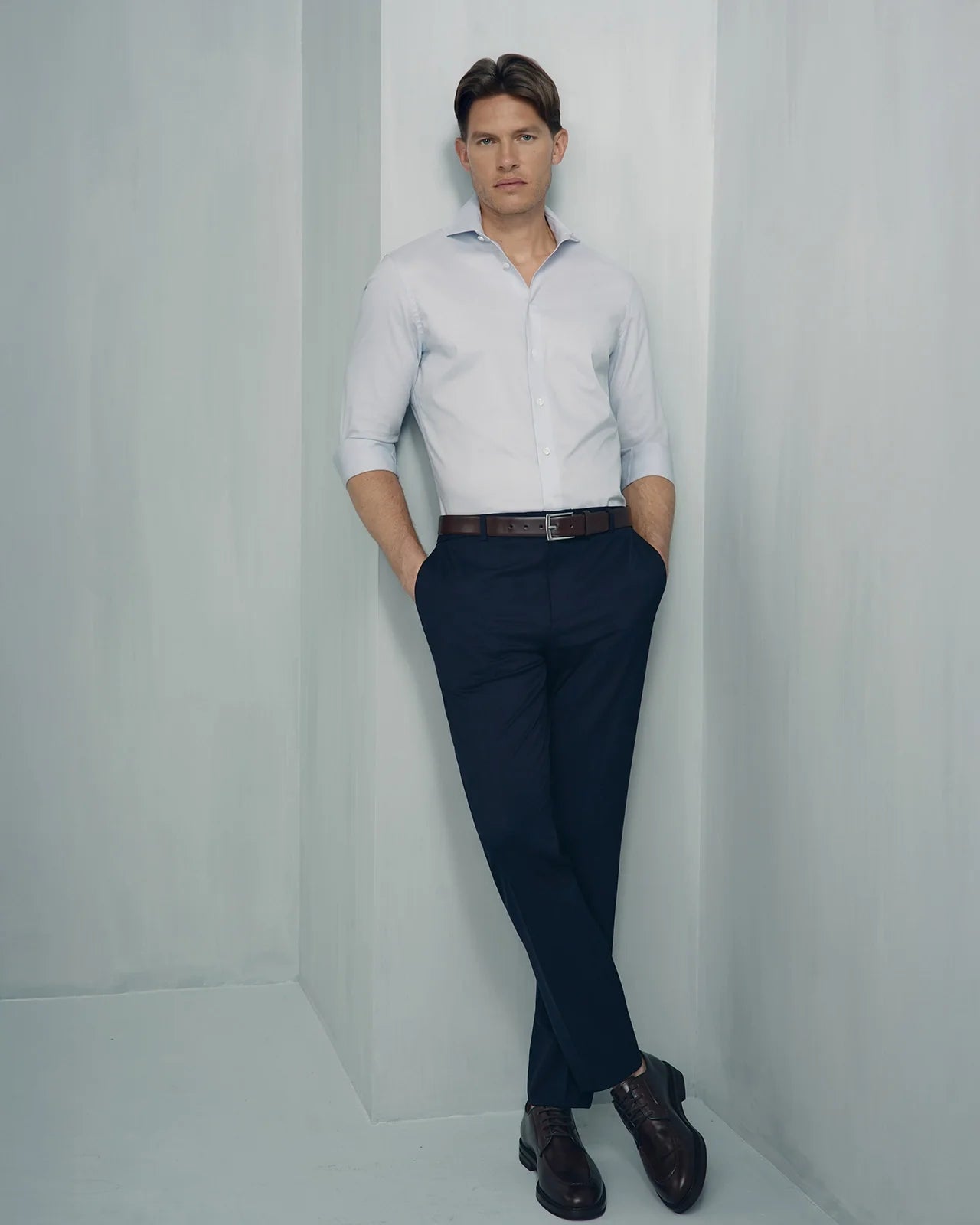 Performance Cotton Everyday Shirt - Performance Cotton Everyday Shirt Light Blue