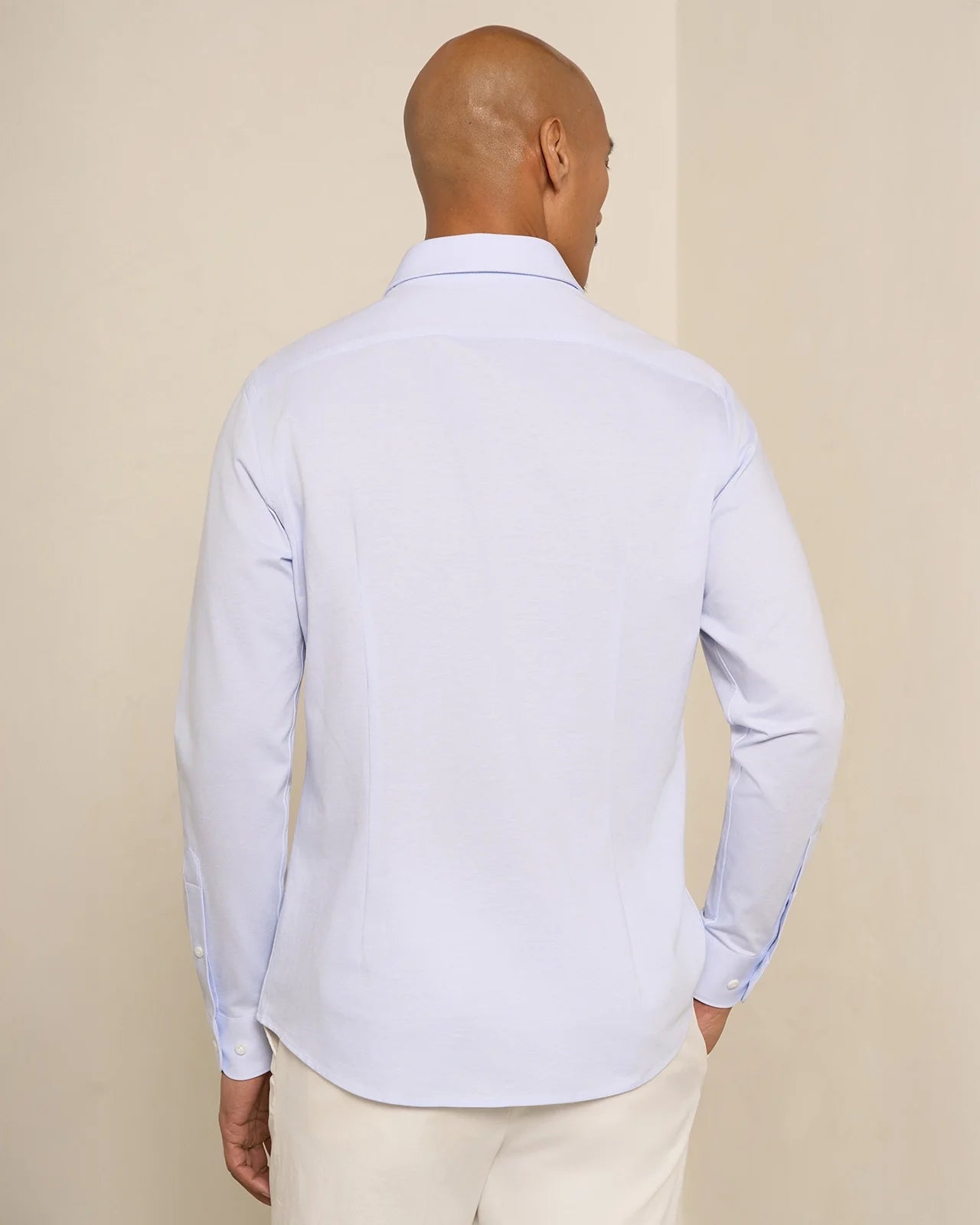 Performance Cotton Shirt - Performance Cotton Shirt Blue