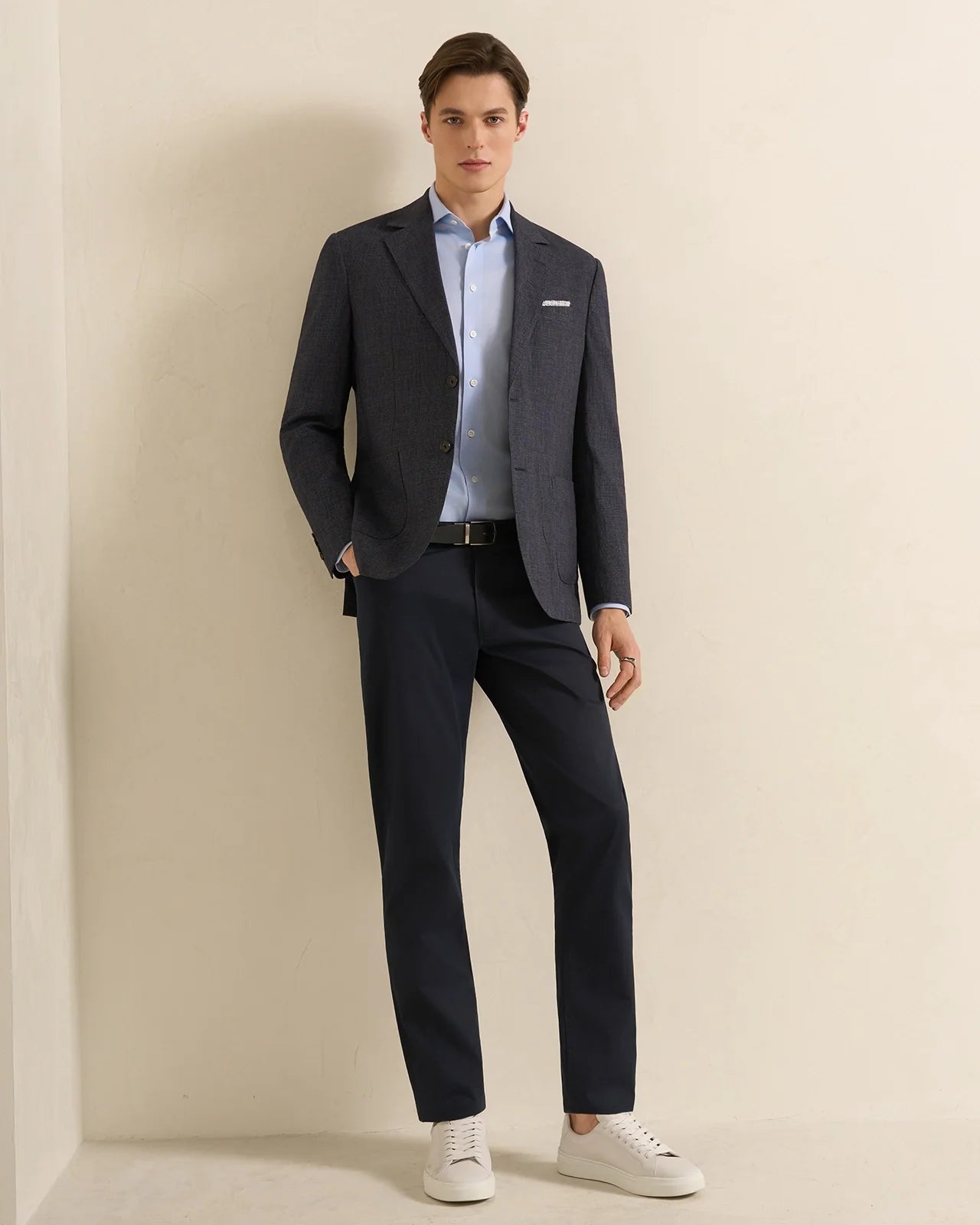 Performance Cotton Chambray Shirt - Performance Cotton Chambray Shirt Chambray