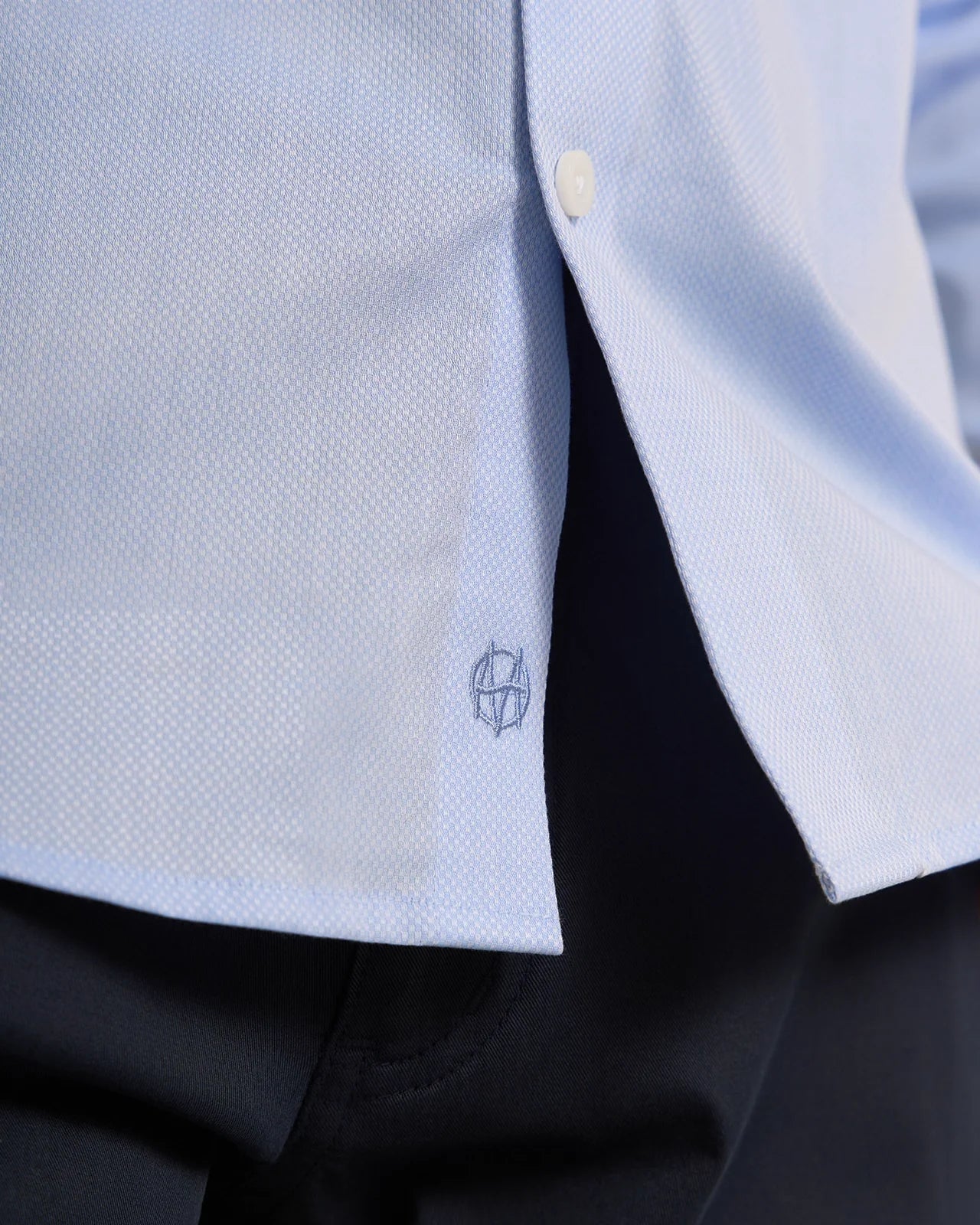 Performance Cotton Chambray Shirt - Performance Cotton Chambray Shirt Chambray