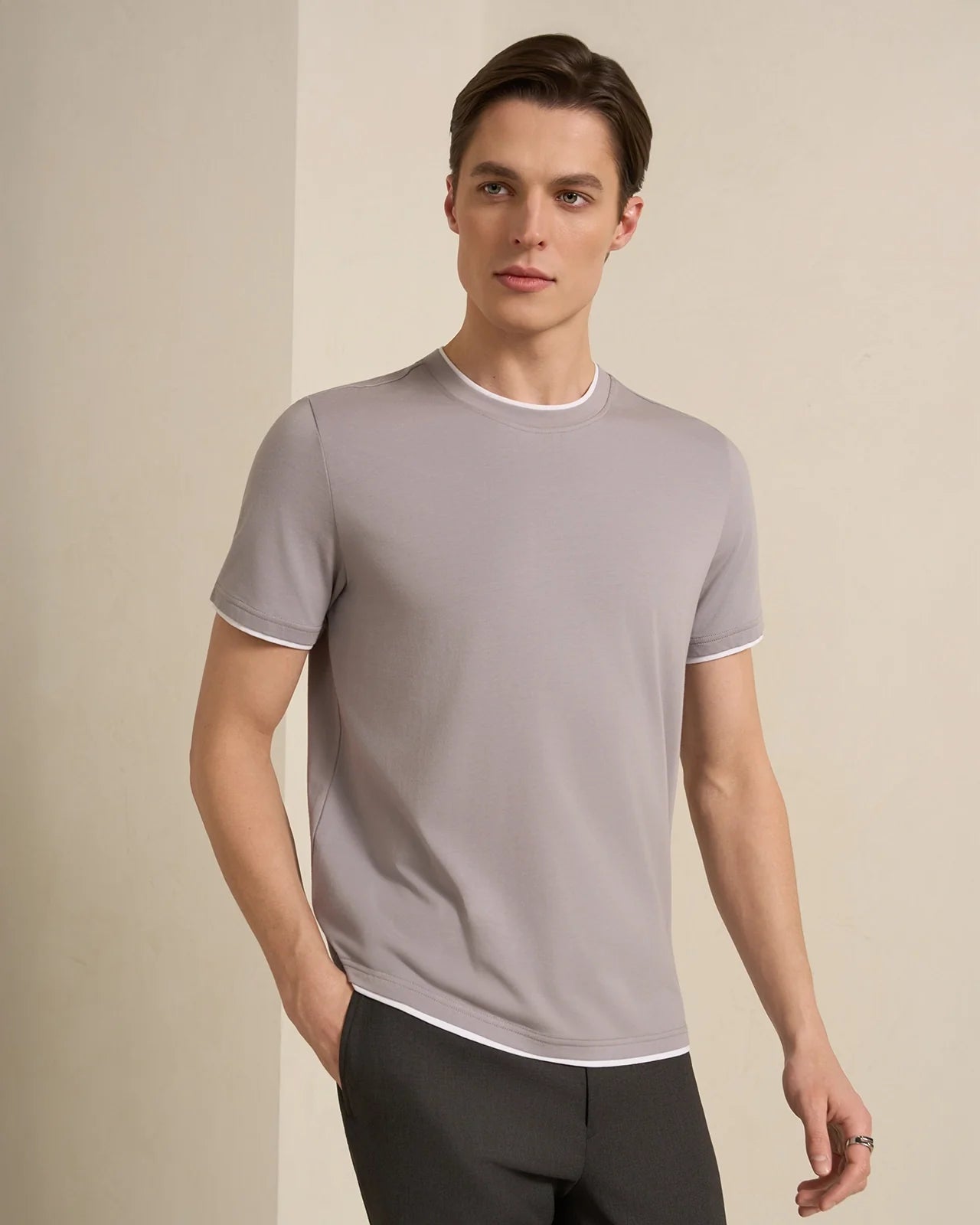 Valencia T-Shirt - Valencia T-Shirt Grey