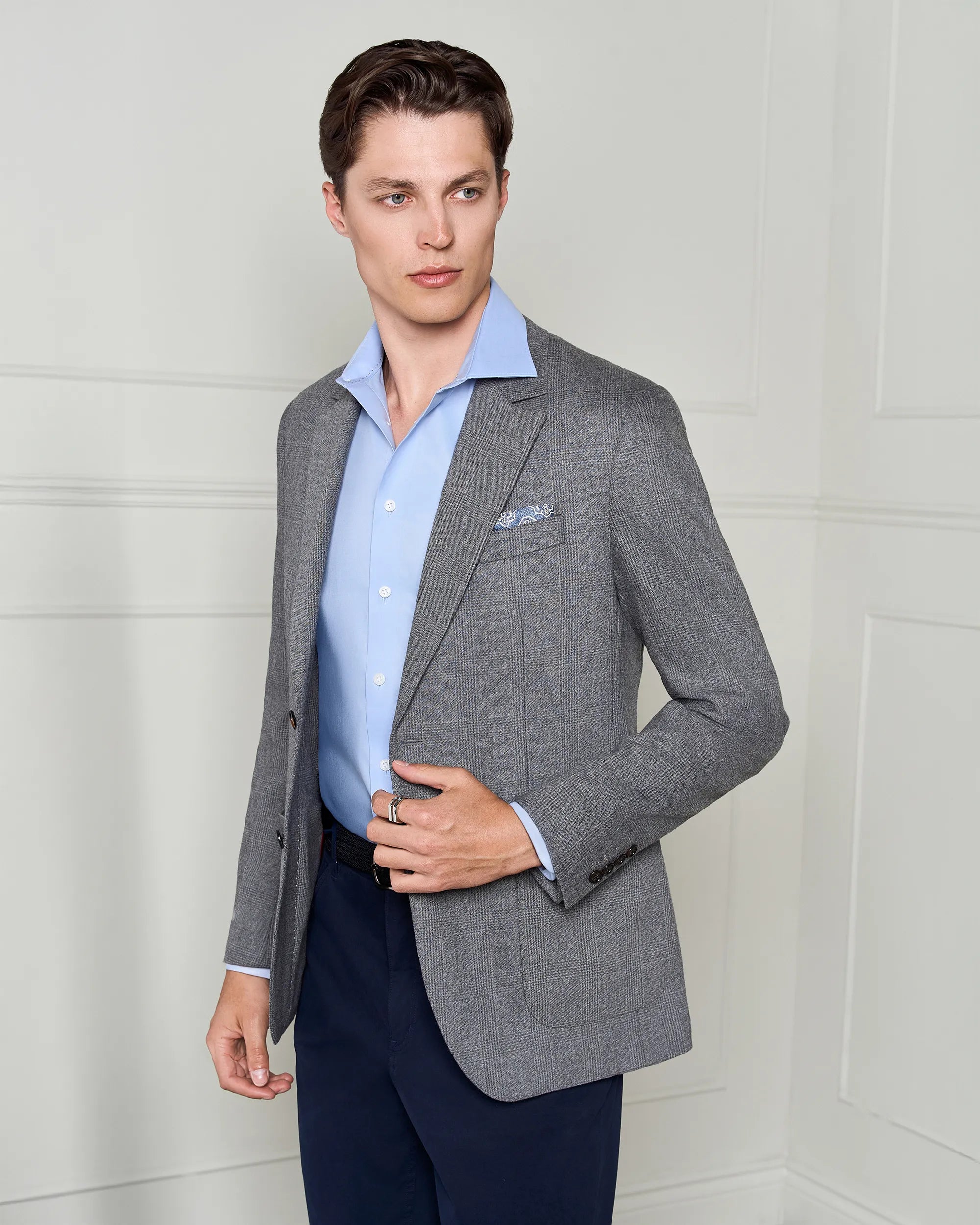 Yorkville Check Jacket - Yorkville Check Jacket Grey