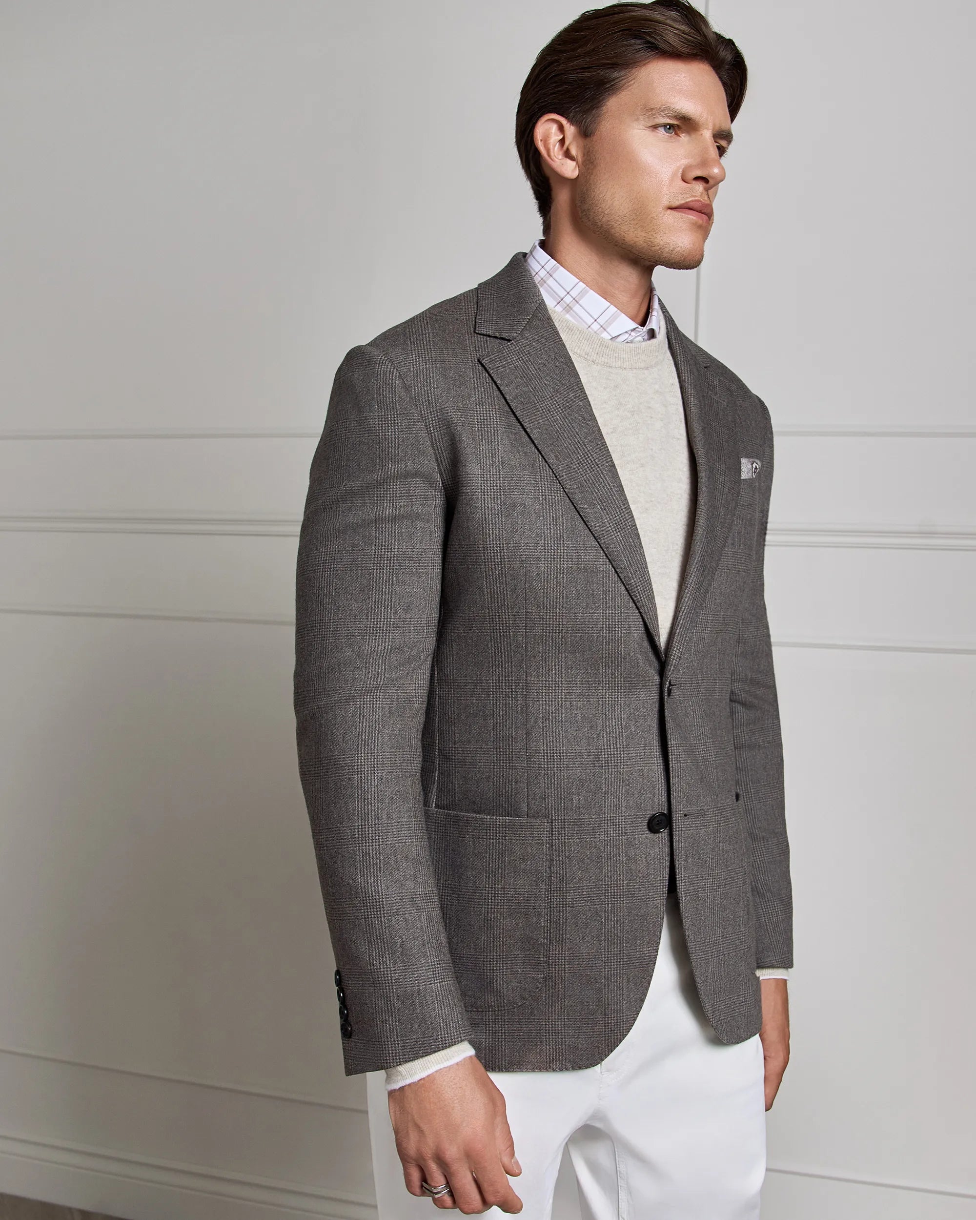 Yorkville Check Jacket - Yorkville Check Jacket Brown