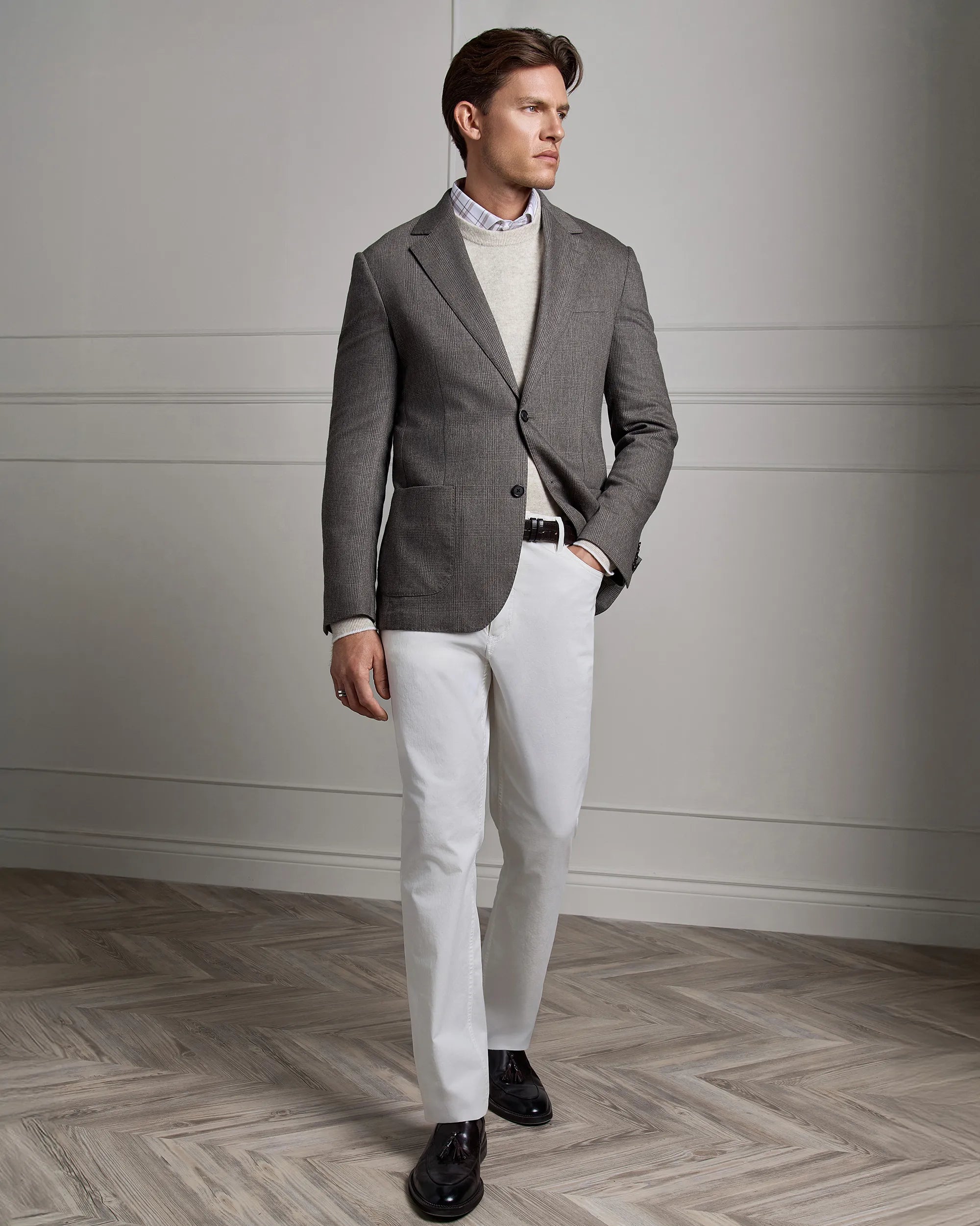 Yorkville Check Jacket - Yorkville Check Jacket Brown