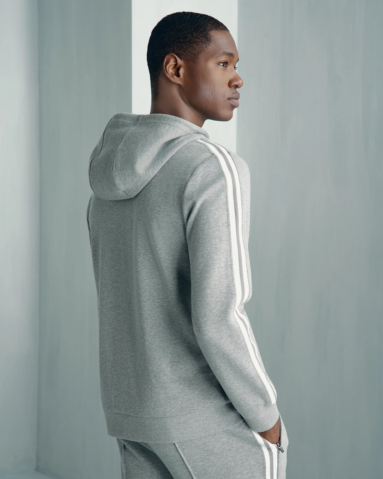 Whistler Travel Full Zip Hoodie - Whistler Travel Full Zip Hoodie Grey