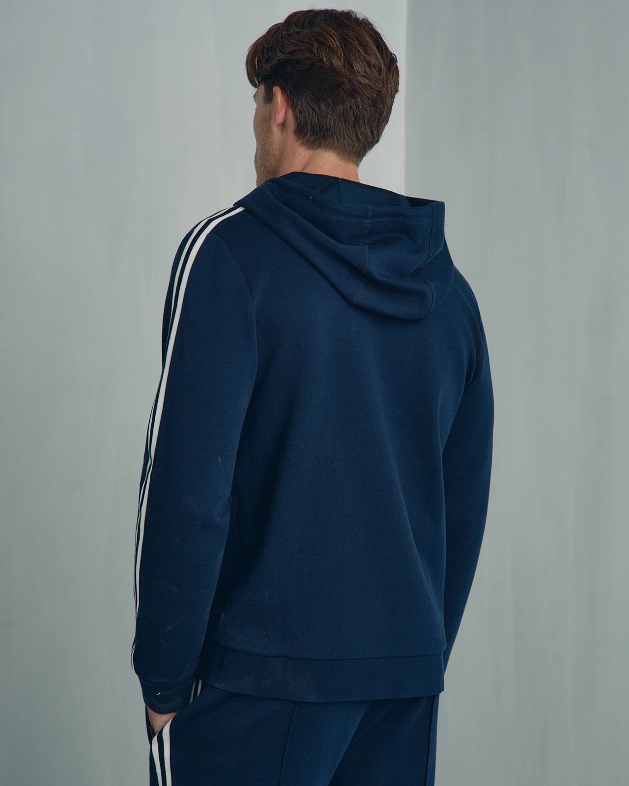 Whistler Travel Full Zip Hoodie - Whistler Travel Full Zip Hoodie Navy