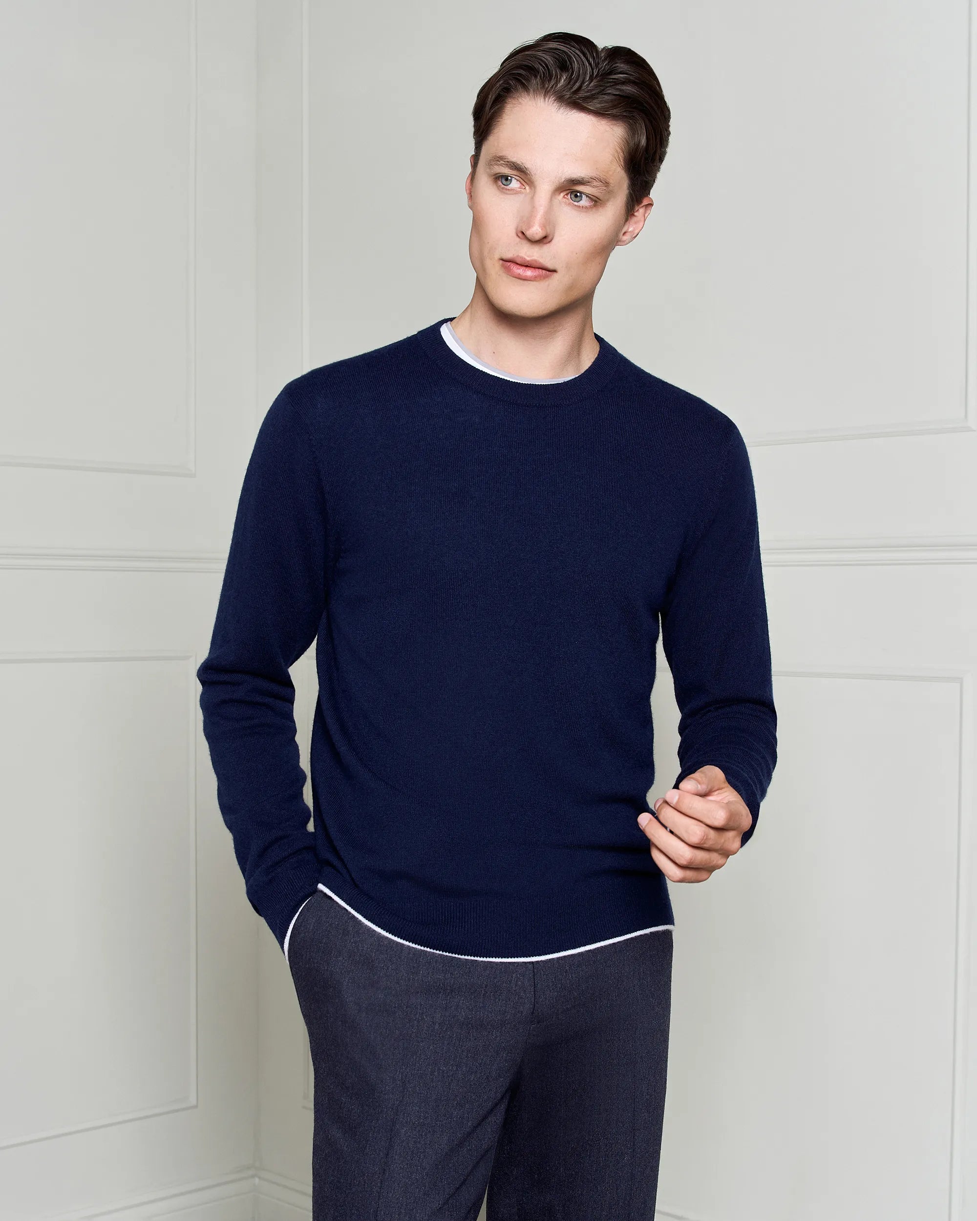 Cortina Crewneck Pullover - Cortina Crewneck Pullover Navy