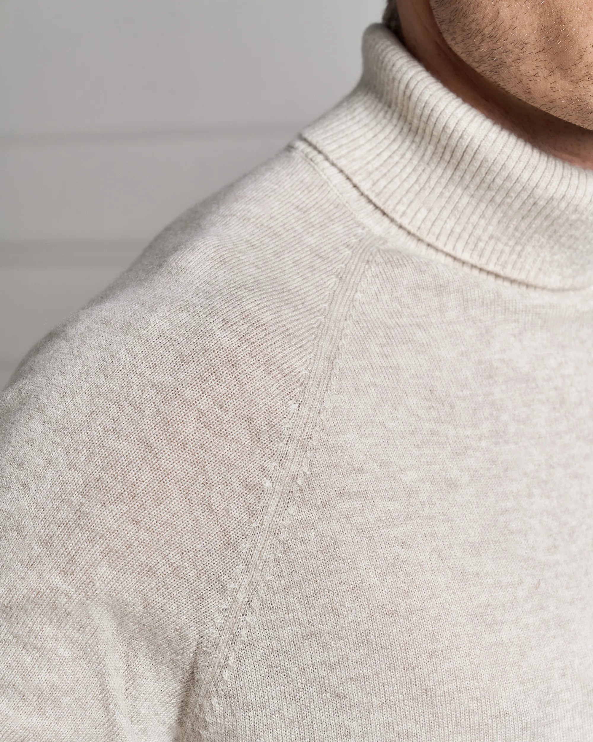 Cortina Turtleneck - Cortina Turtleneck Htr Cream