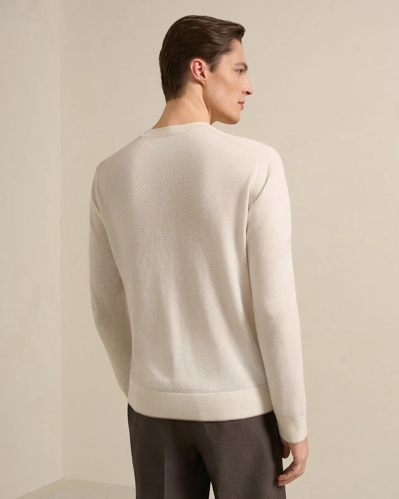 Tuscana Crewneck Pullover - Tuscana Crewneck Pullover Starch