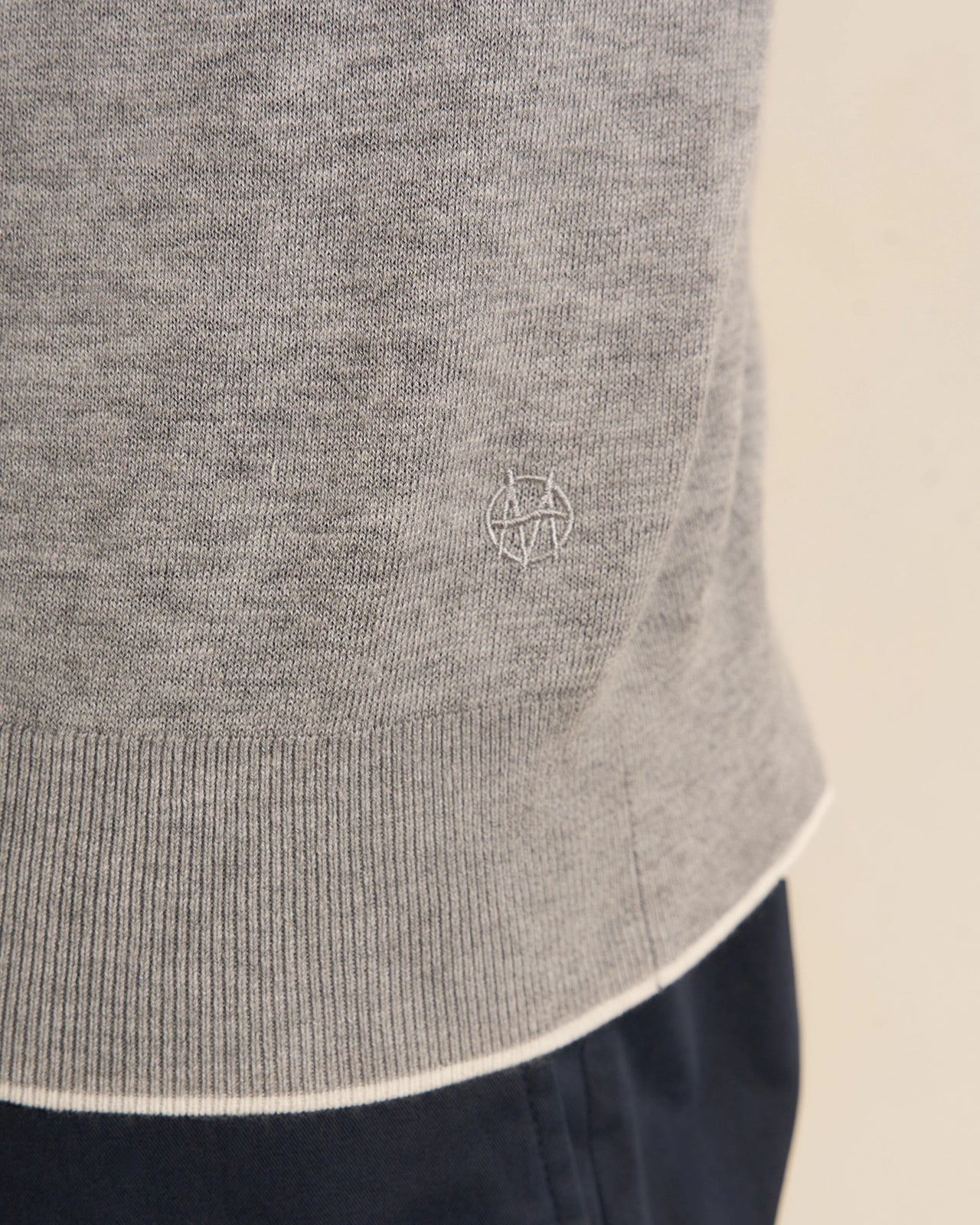 Tuscana Quarter Zip - Tuscana Quarter Zip Grey Flannel