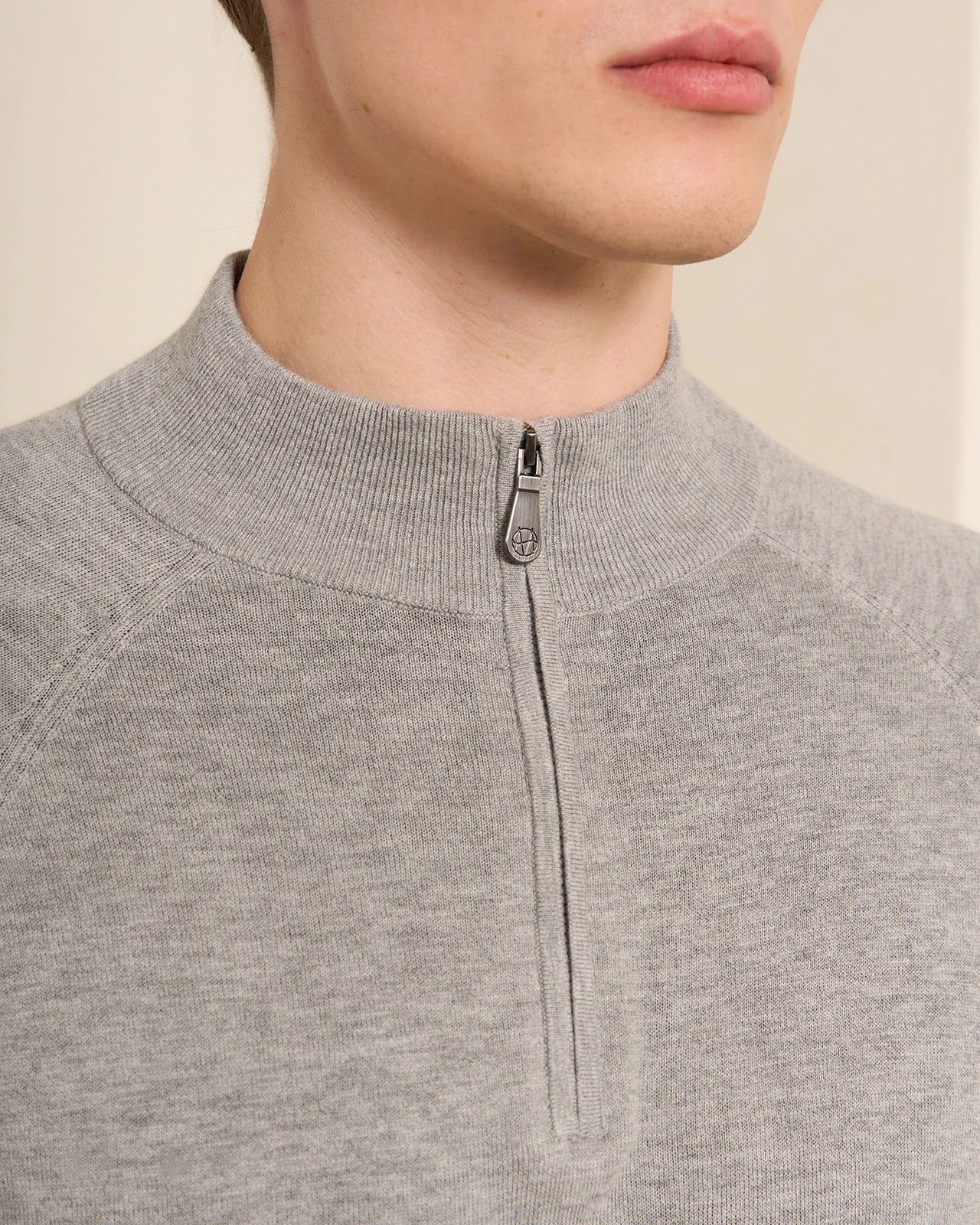 Tuscana Quarter Zip - Tuscana Quarter Zip Grey Flannel