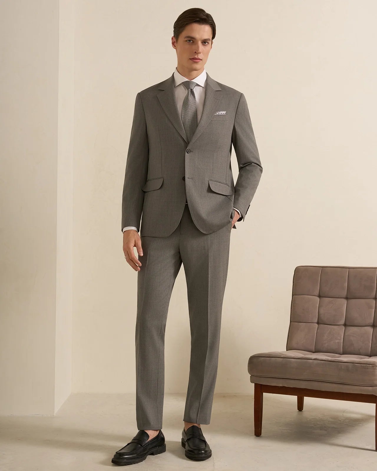 Malpensa Wool Suit - Malpensa Wool Suit Grey