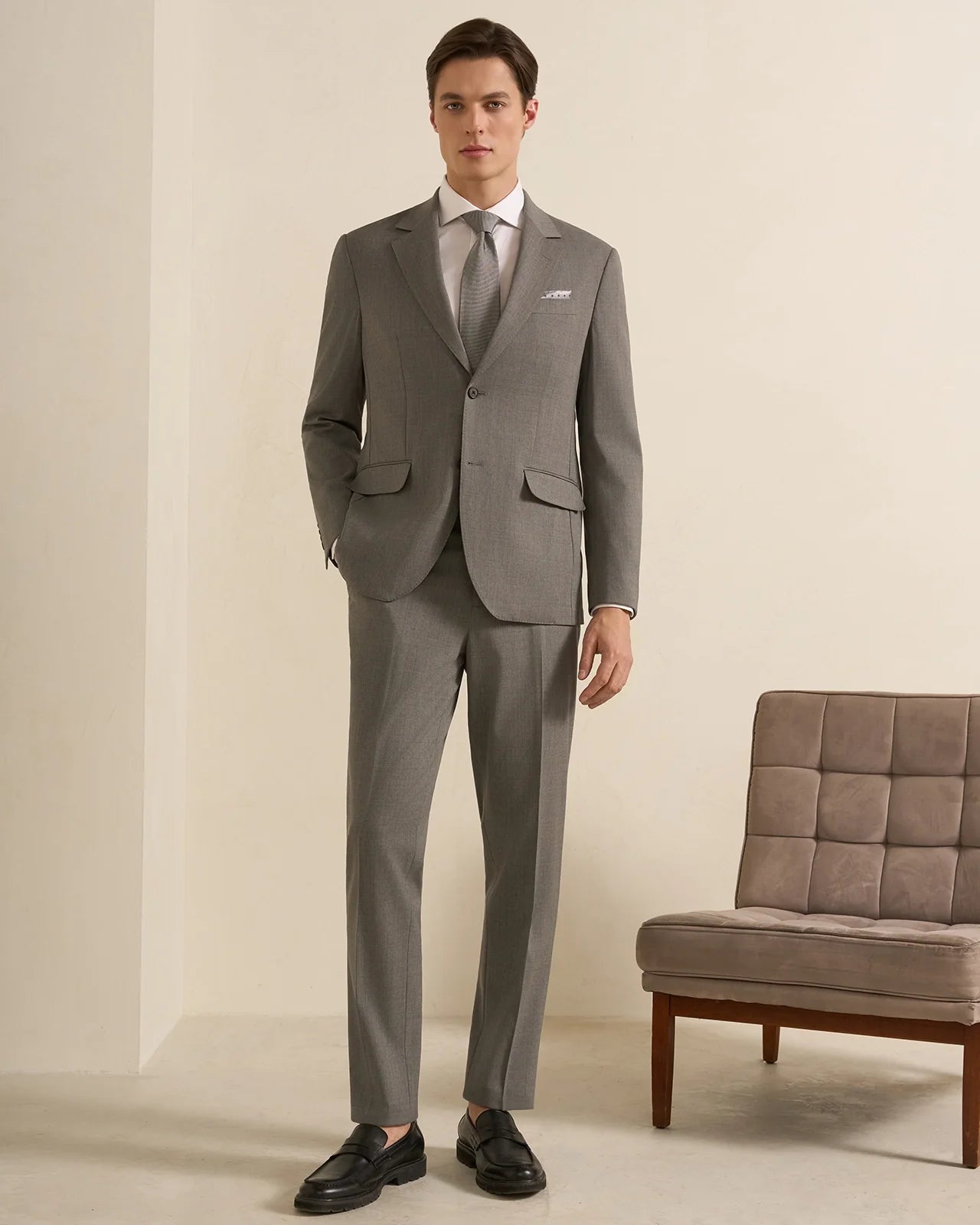 Malpensa Wool Suit - Malpensa Wool Suit Grey