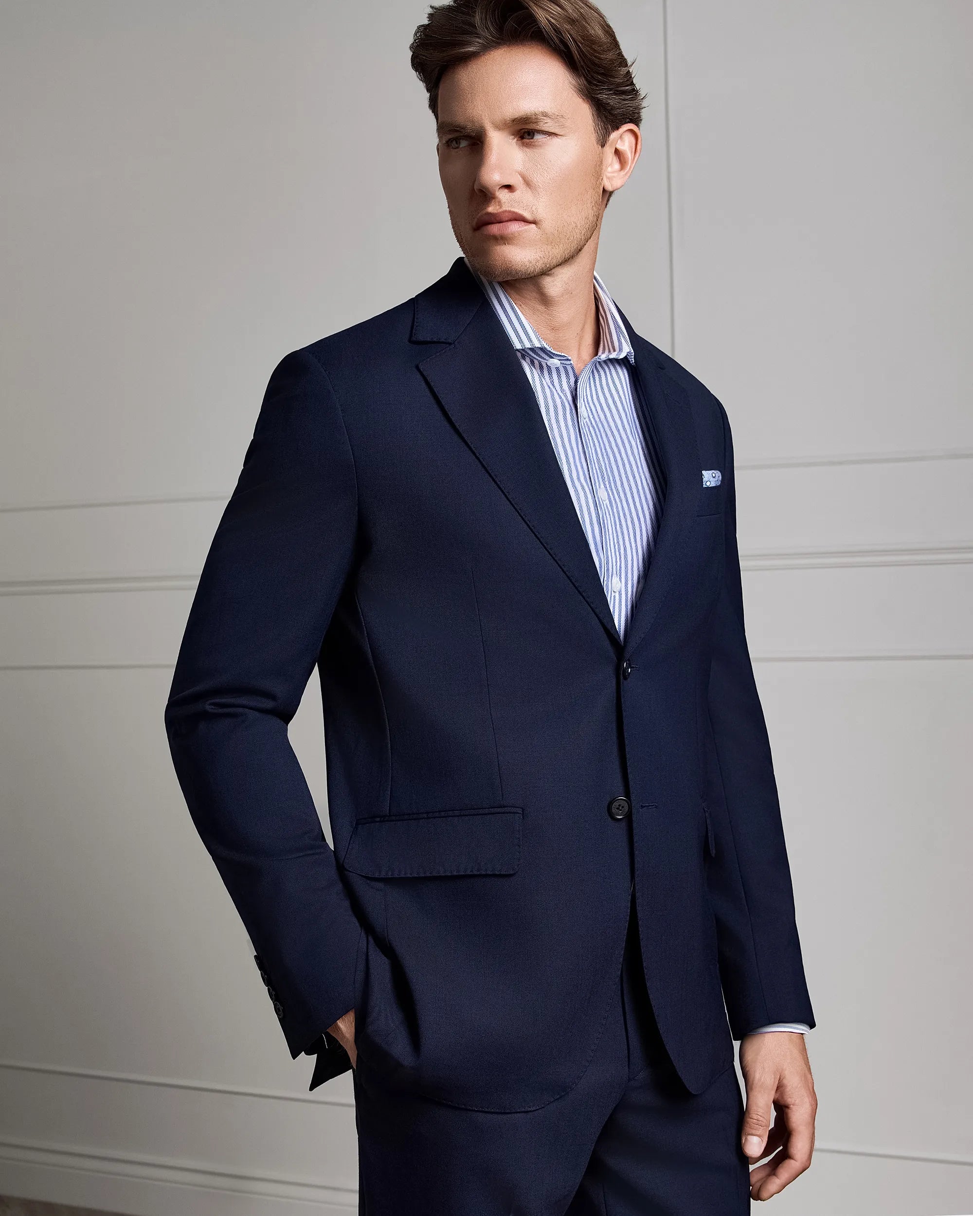 Malpensa Wool Suit - Malpensa Wool Suit Navy