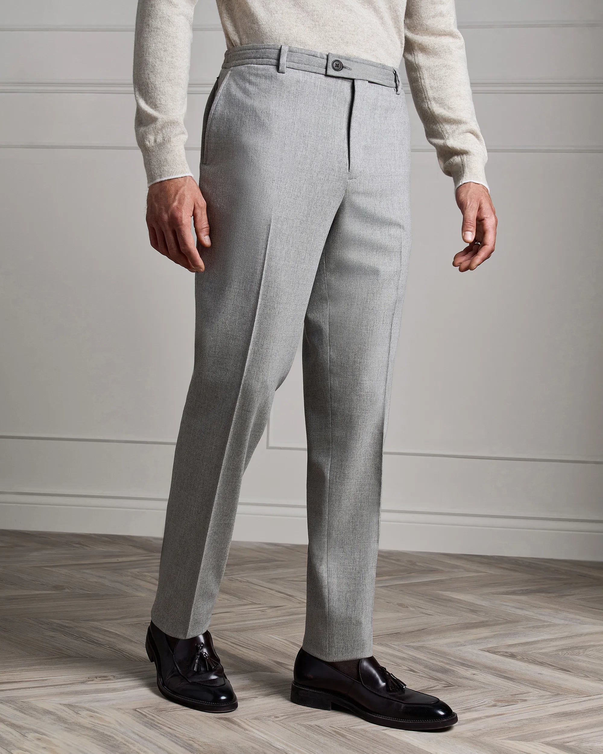 Malpensa Versa Wool Cashmere Suit - Malpensa Versa Wool Cashmere Suit Grey