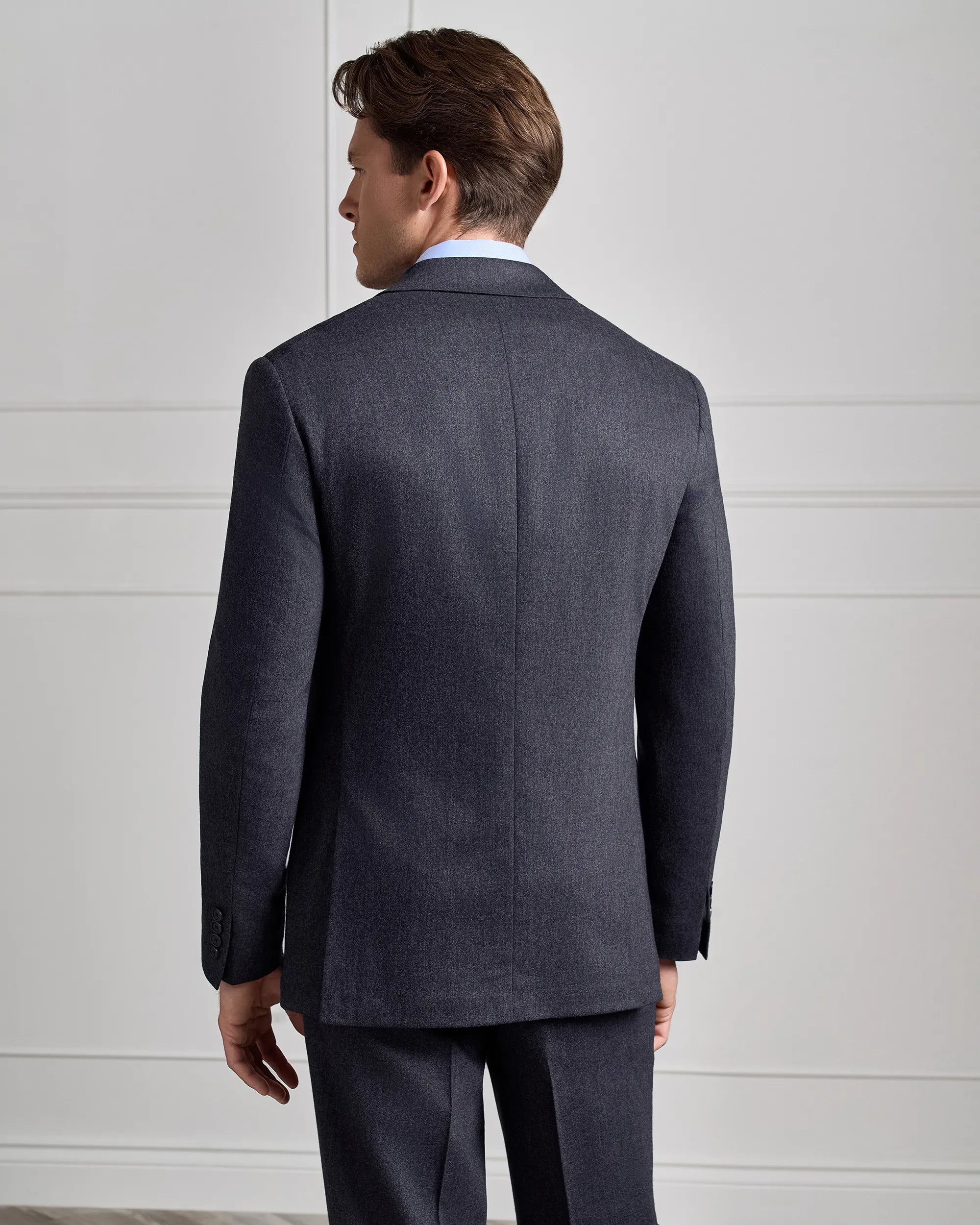 Malpensa Versa Cashmere Suit - Malpensa Versa Cashmere Suit Charcoal