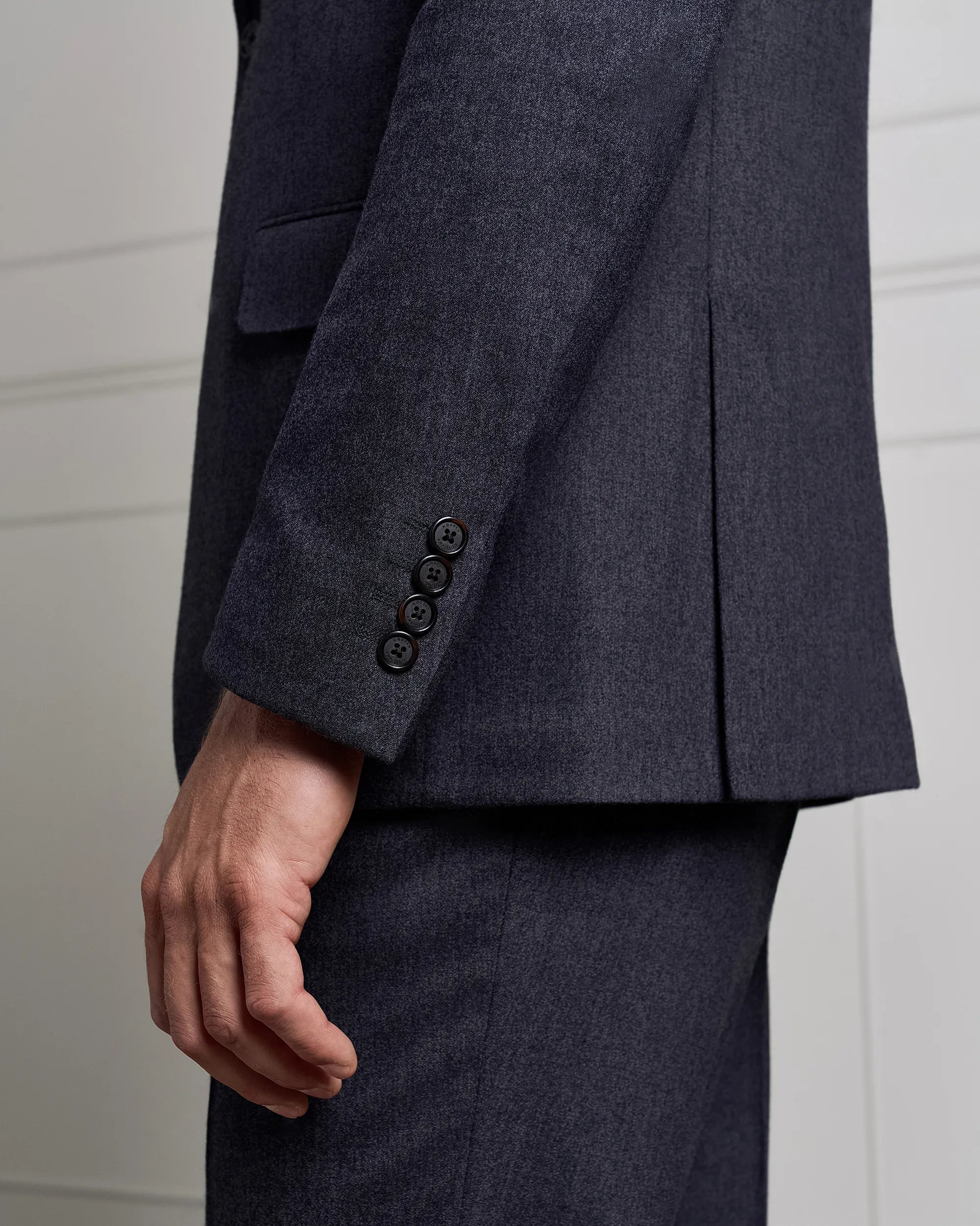 Malpensa Versa Cashmere Suit - Malpensa Versa Cashmere Suit Charcoal