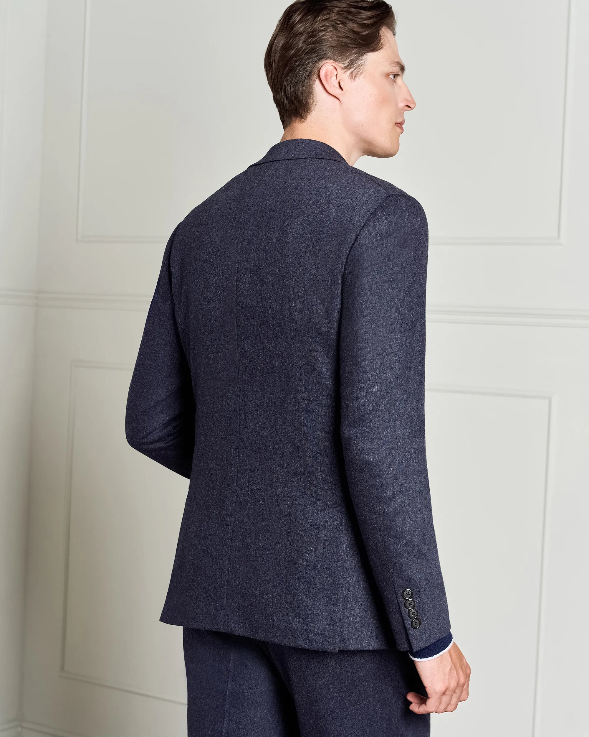 Malpensa Versa Wool Cashmere Suit - Malpensa Versa Wool Cashmere Suit Navy