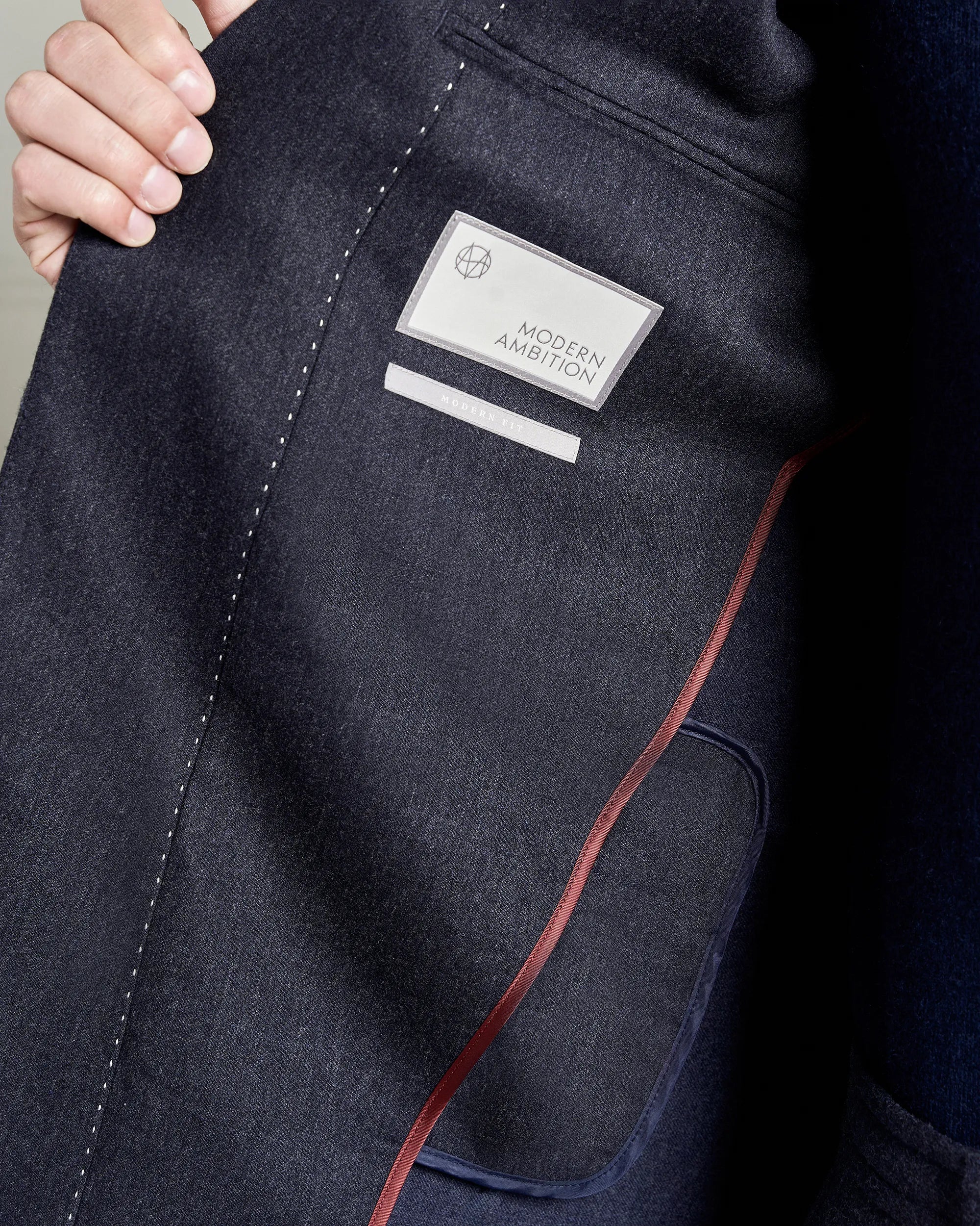 Malpensa Versa Wool Cashmere Suit - Malpensa Versa Wool Cashmere Suit Navy