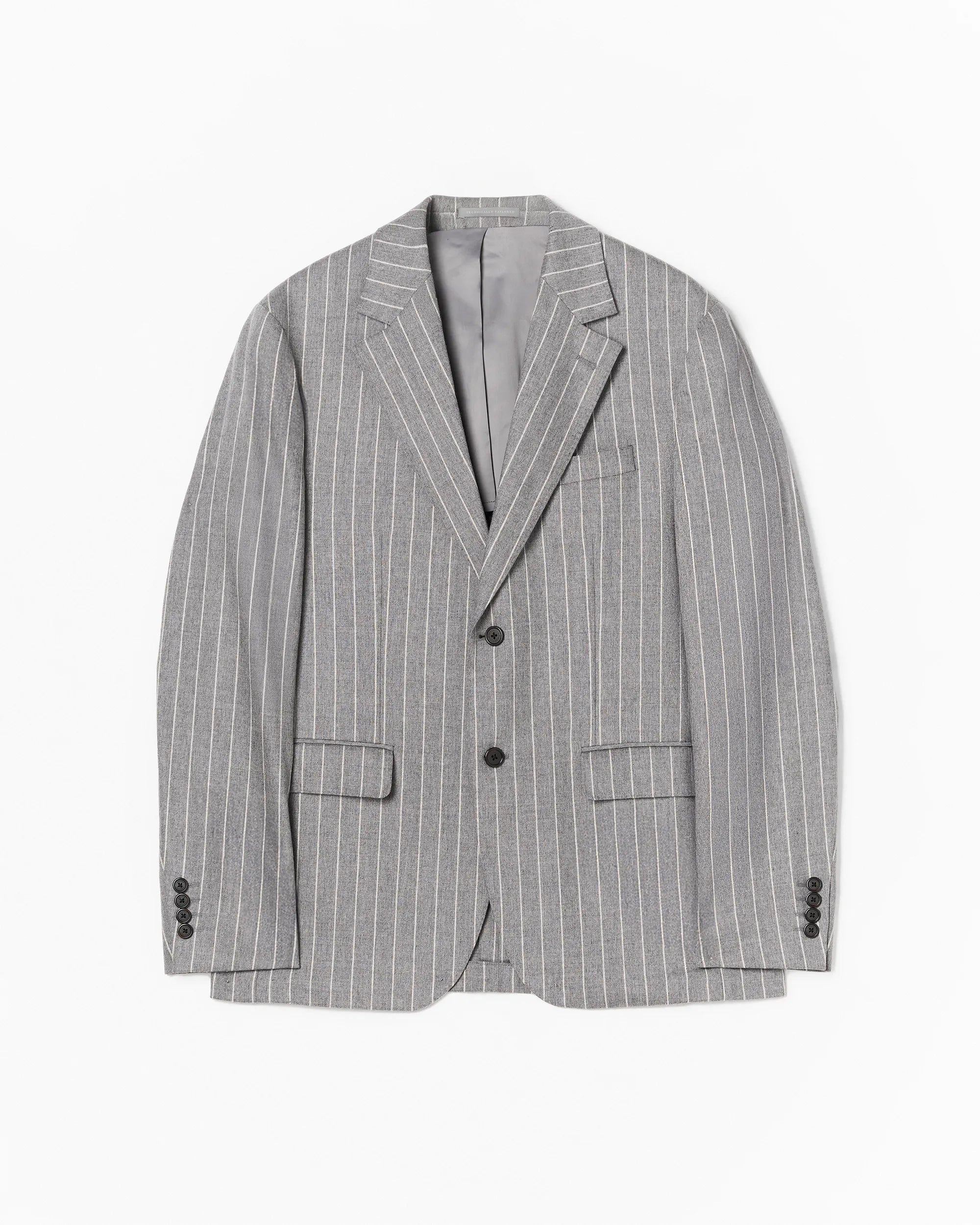 Malpensa Versa Pinstripe Suit - Malpensa Versa Pinstripe Suit Grey