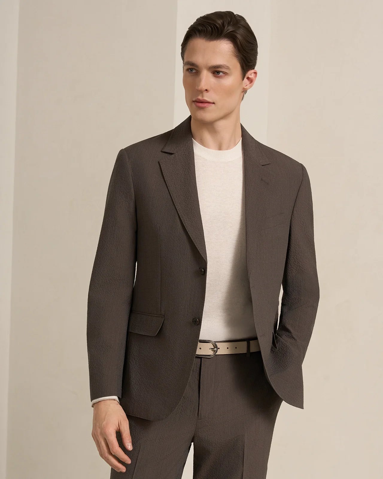 Tuscana Crewneck Pullover - Tuscana Crewneck Pullover Starch