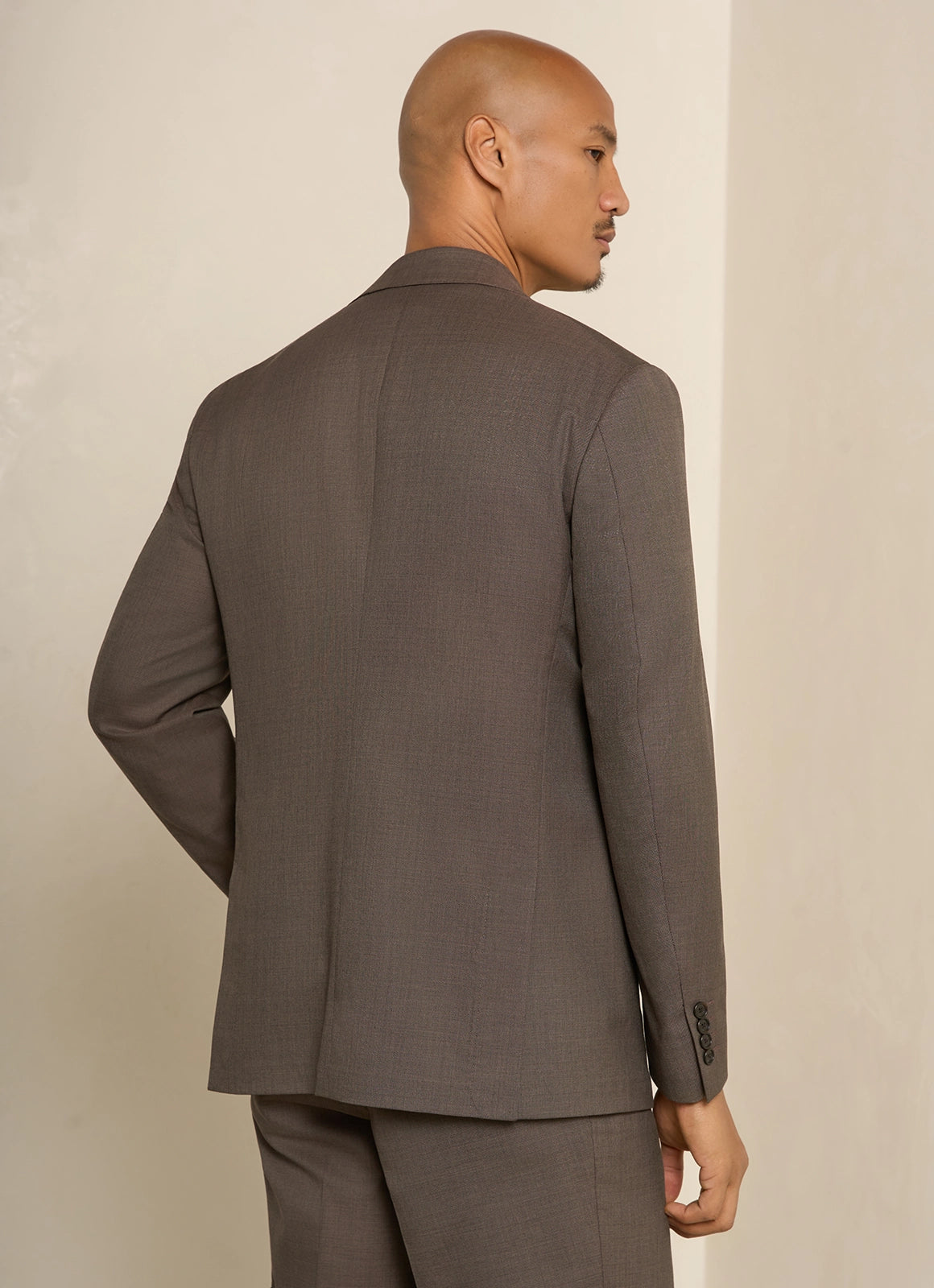 Malpensa Wool Cotton Suit - Malpensa Wool Cotton Suit Brown