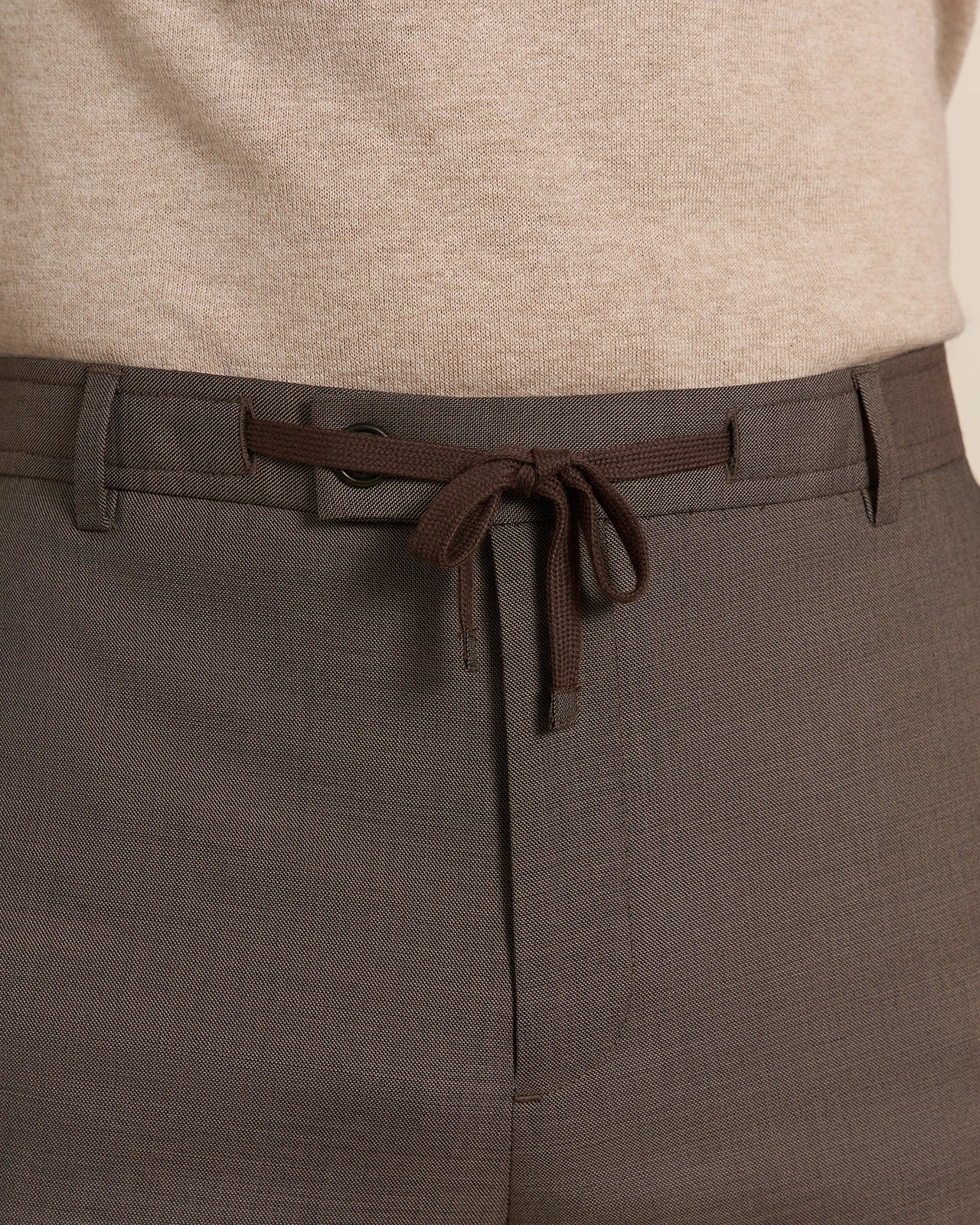 Malpensa Wool Cotton Suit - Malpensa Wool Cotton Suit Brown