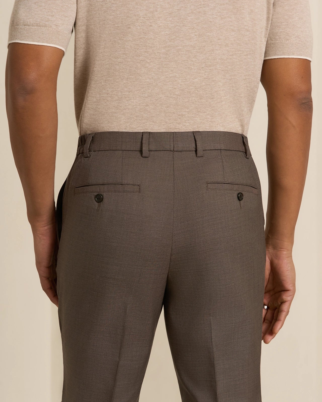 Malpensa Wool Cotton Suit - Malpensa Wool Cotton Suit Brown