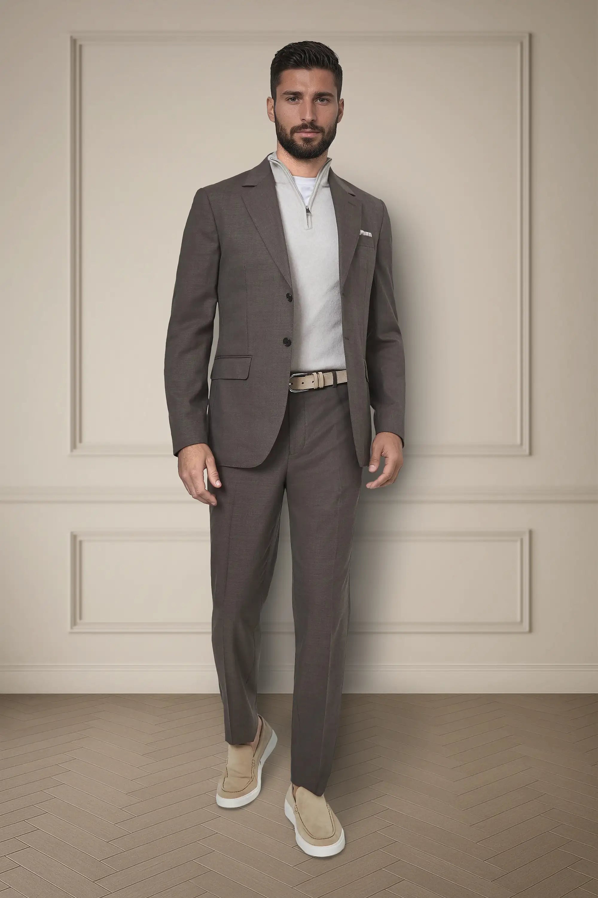 Malpensa Summer Suit - Malpensa Summer Suit Brown