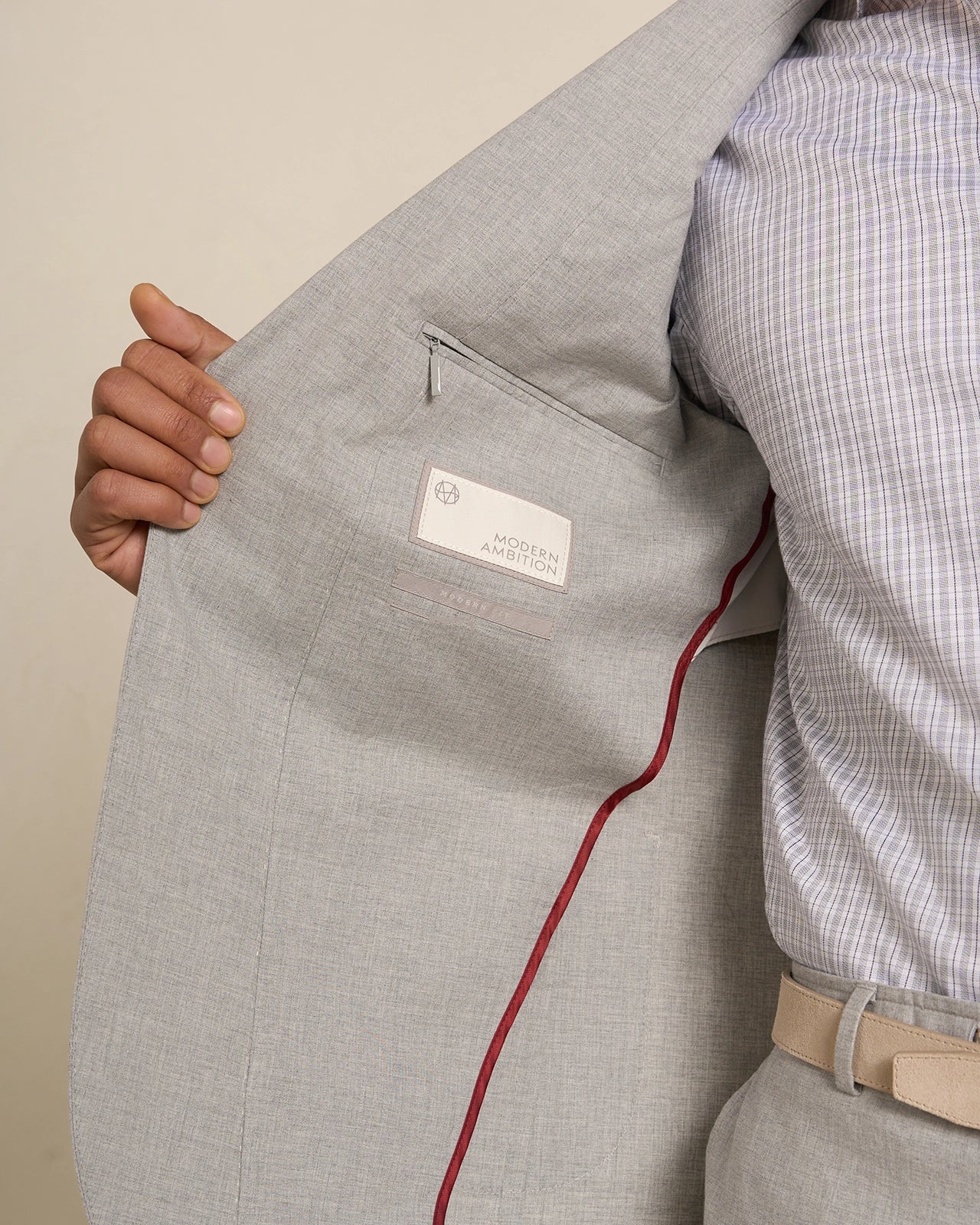 Malpensa Versa Cotton Suit - Malpensa Versa Cotton Suit Light Grey