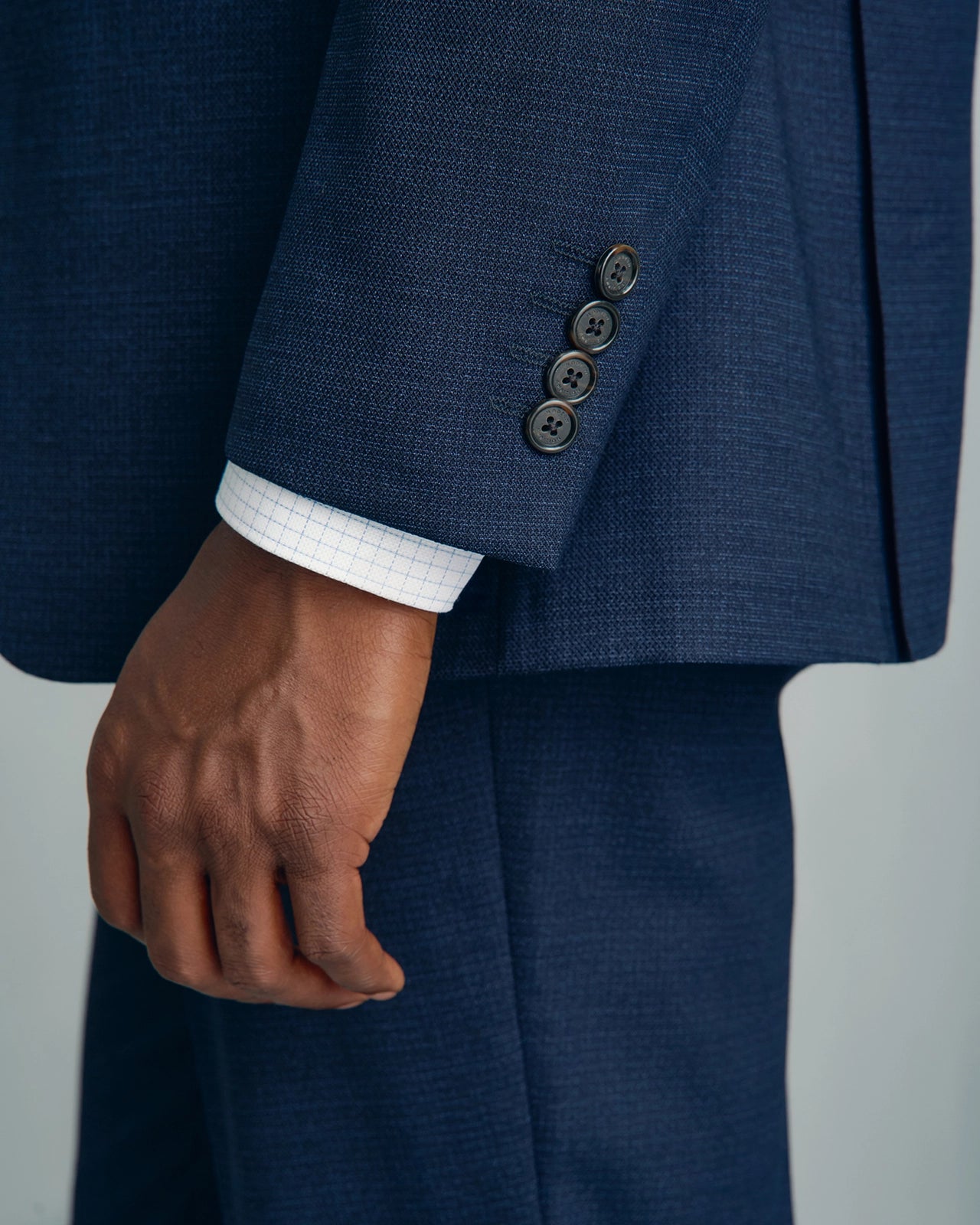 Malpensa Wool Twill Suit - Malpensa Wool Twill Suit Navy
