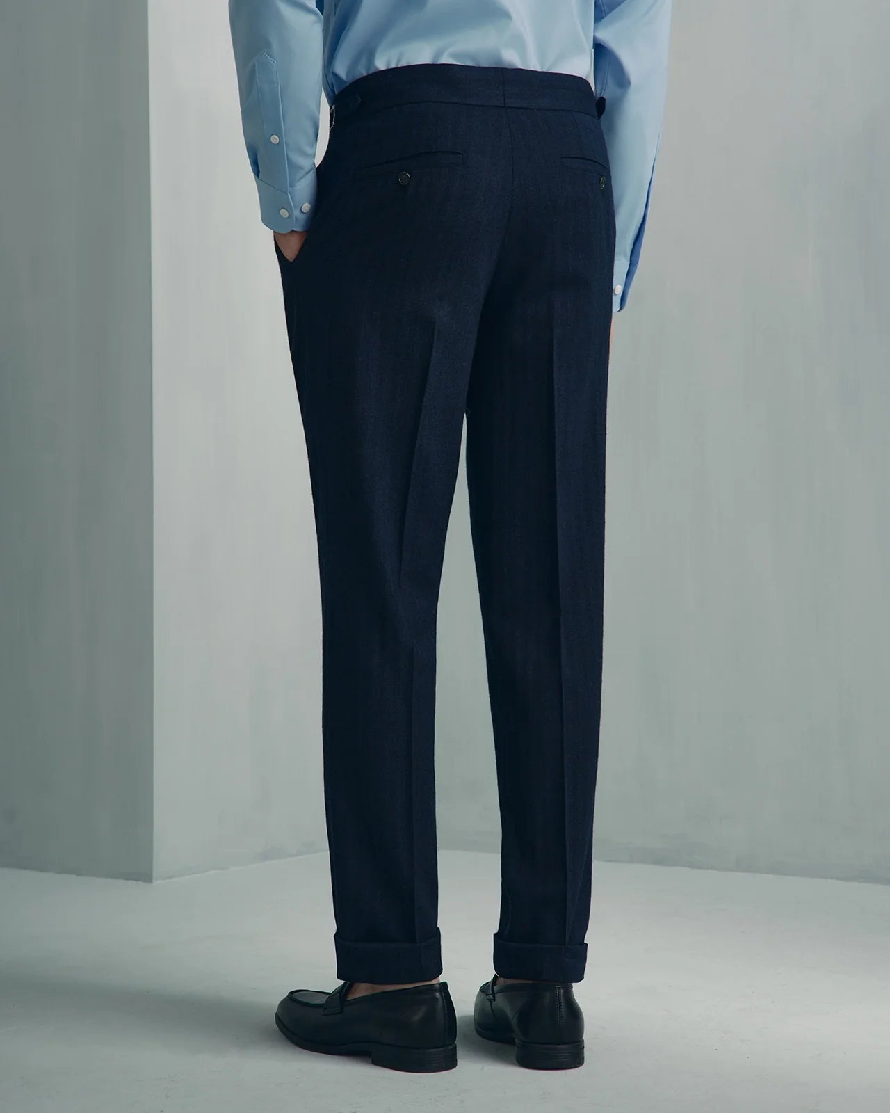 Linate Wool Suit - Linate Wool Suit Navy
