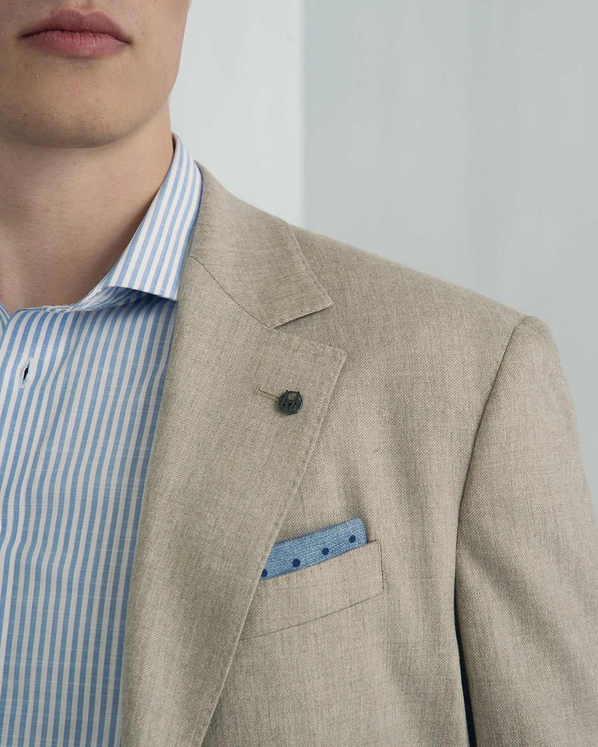 Malpensa Wool Cashmere Suit - Malpensa Wool Cashmere Suit Cream