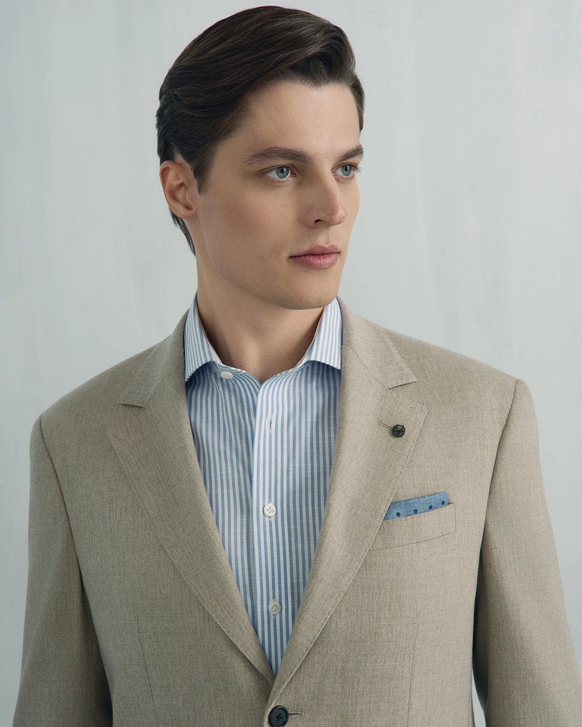 Malpensa Wool Cashmere Suit - Malpensa Wool Cashmere Suit Cream