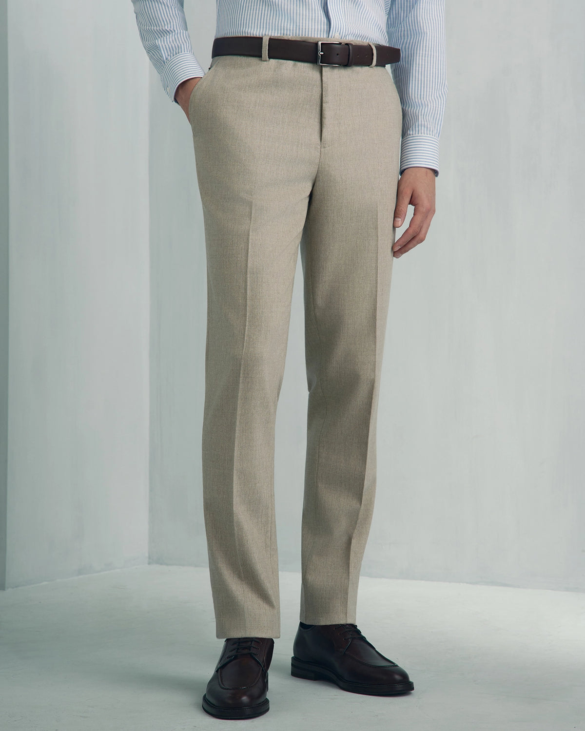 Malpensa Wool Cashmere Suit - Malpensa Wool Cashmere Suit Cream