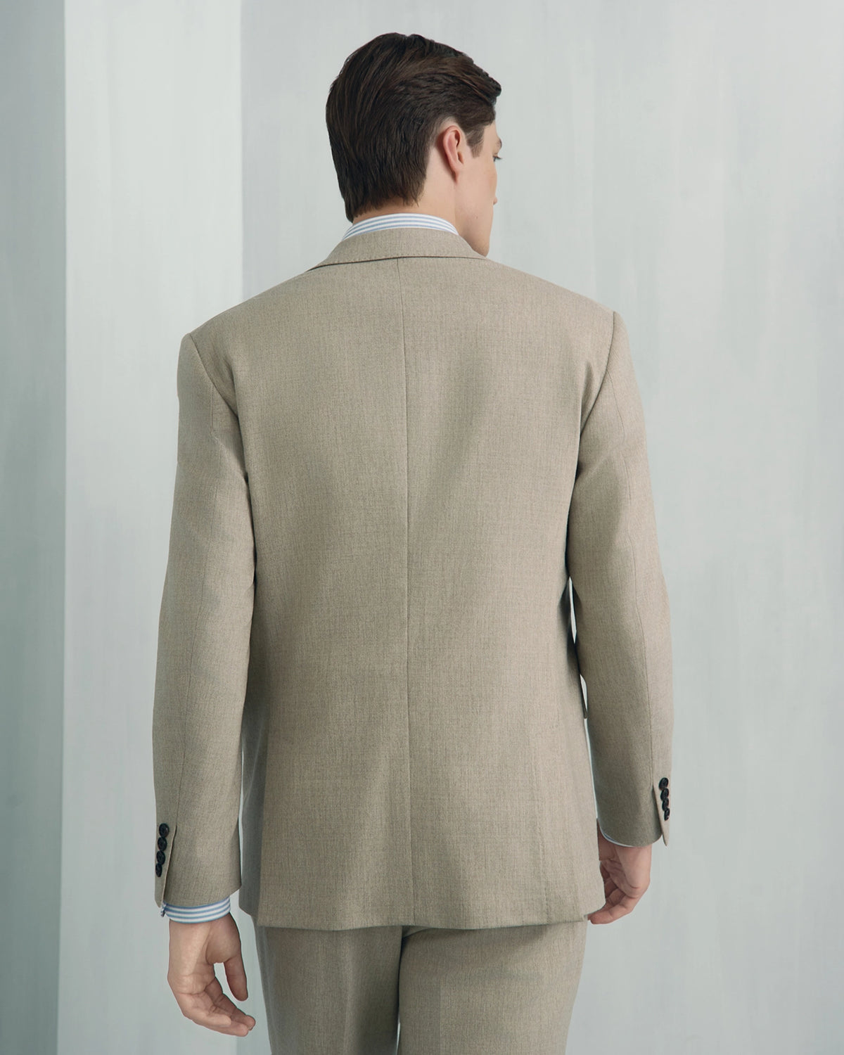 Malpensa Wool Cashmere Suit - Malpensa Wool Cashmere Suit Cream