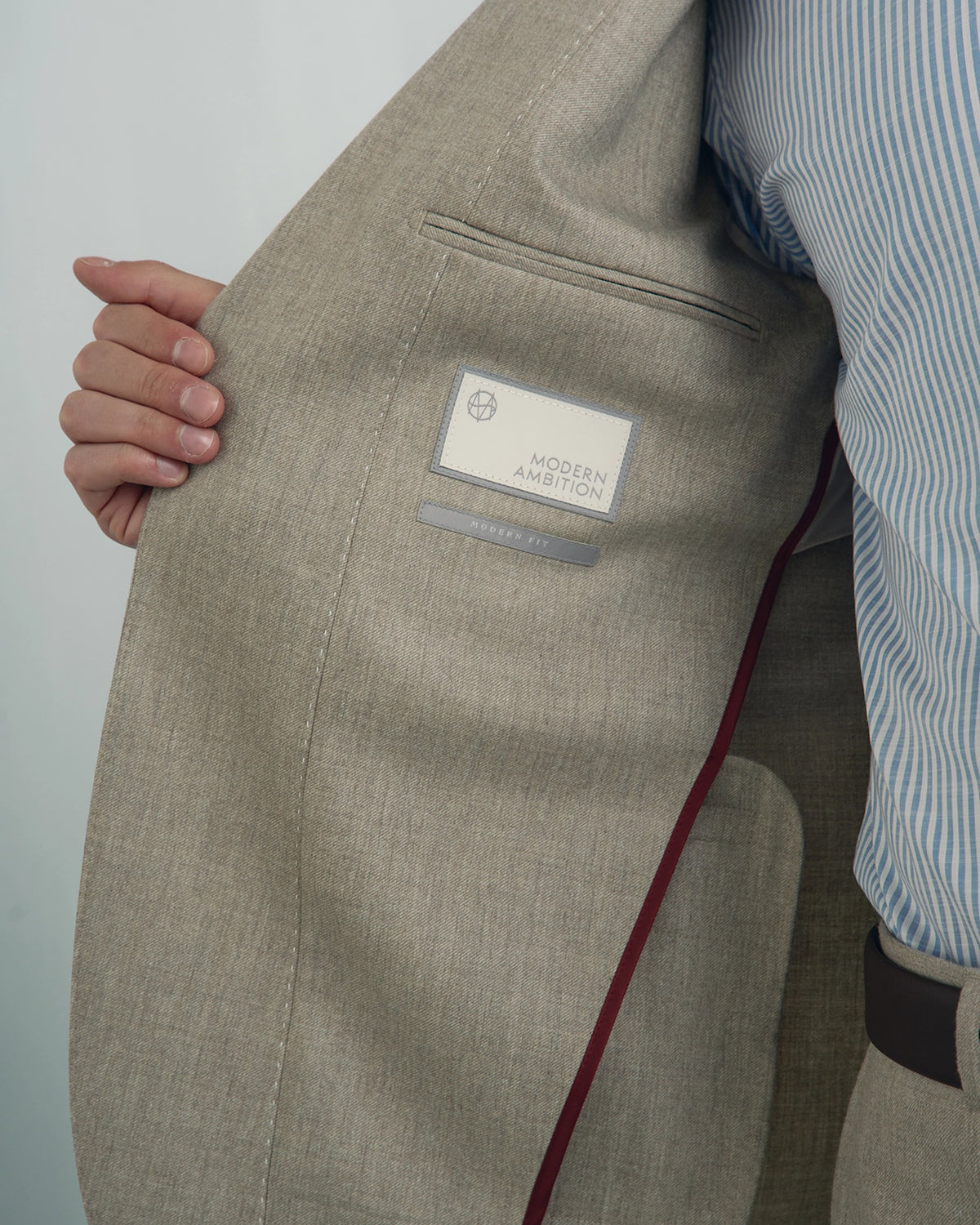 Malpensa Wool Cashmere Suit - Malpensa Wool Cashmere Suit Cream