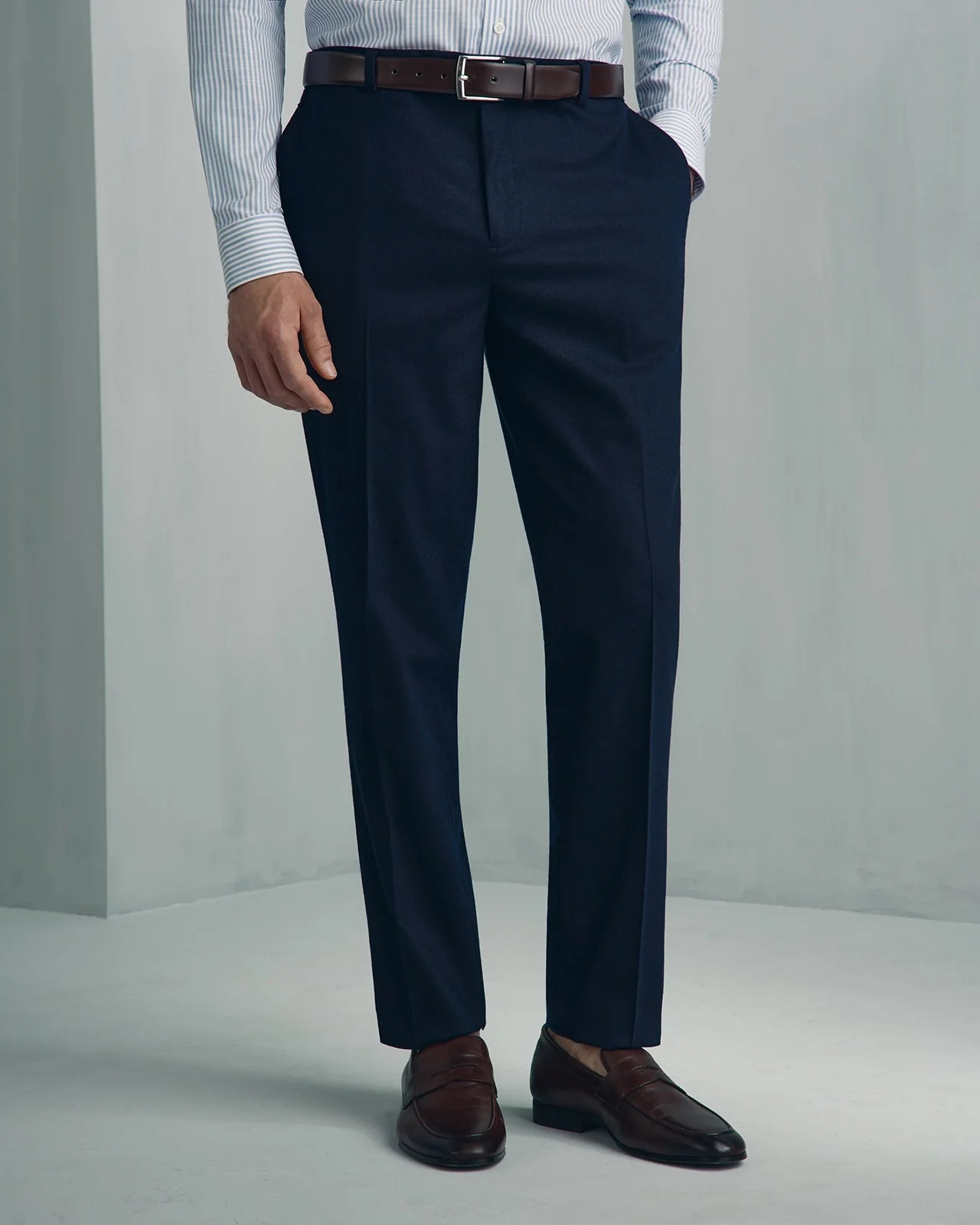 Malpensa Wool Cashmere Suit - Malpensa Wool Cashmere Suit Dark Navy