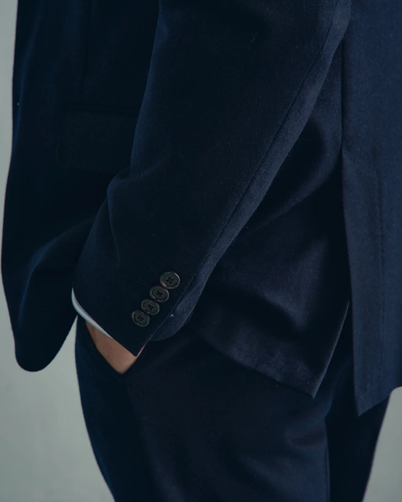Malpensa Wool Cashmere Suit - Malpensa Wool Cashmere Suit Dark Navy