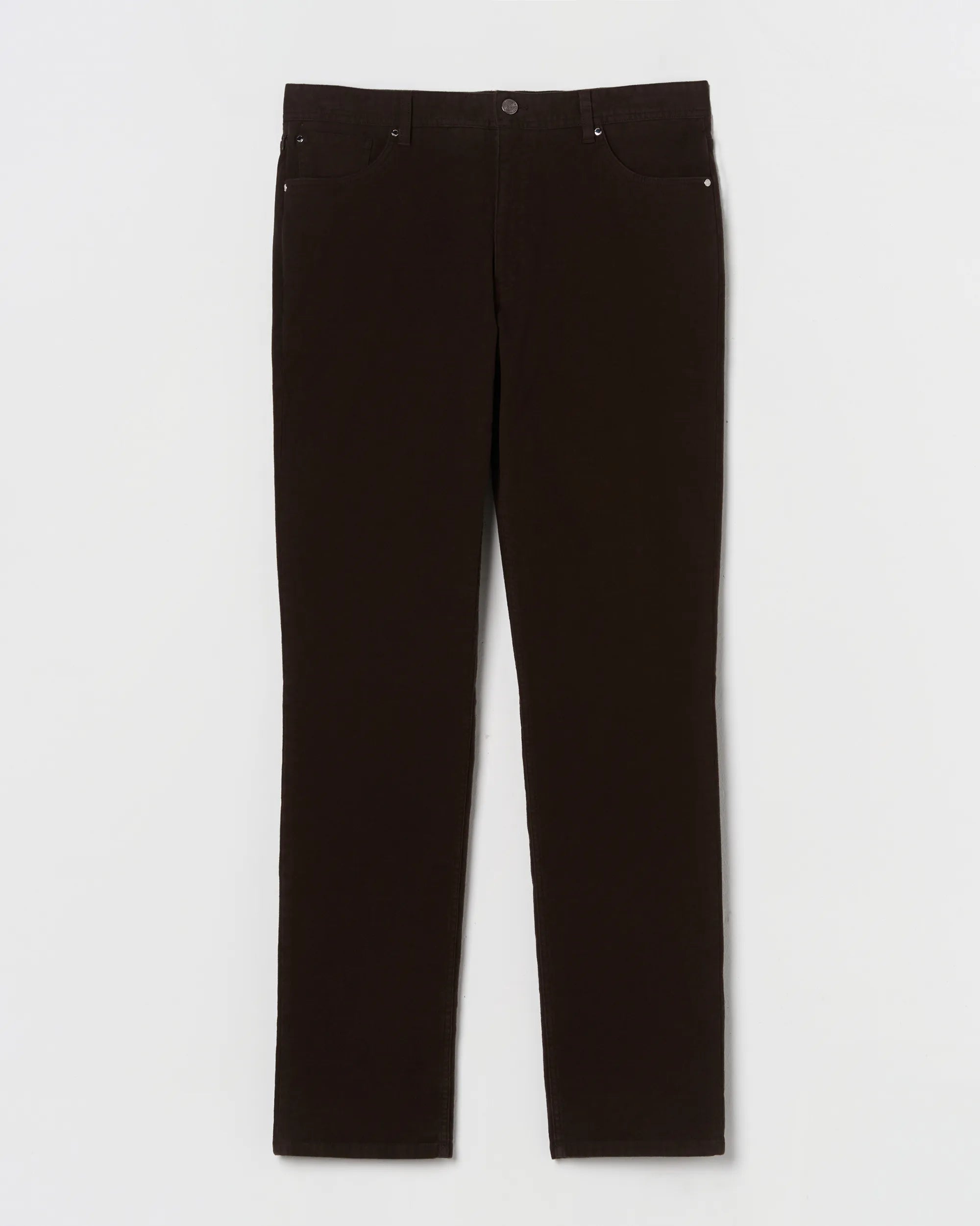 Marseilles Cotton Moleskin Pant - Marseilles Cotton Moleskin Pant Brown