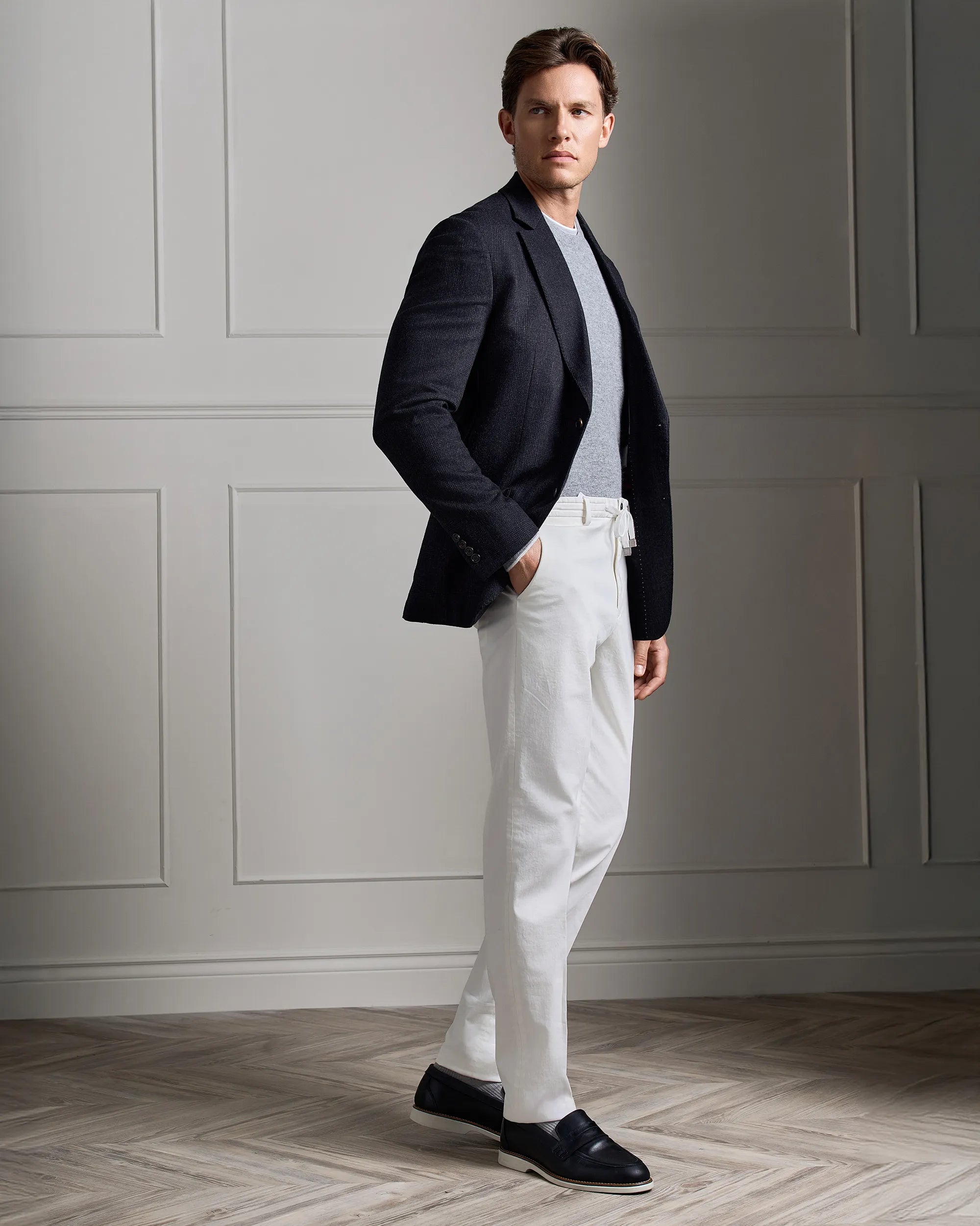 Yorkville Check Jacket - Yorkville Check Jacket Charcoal