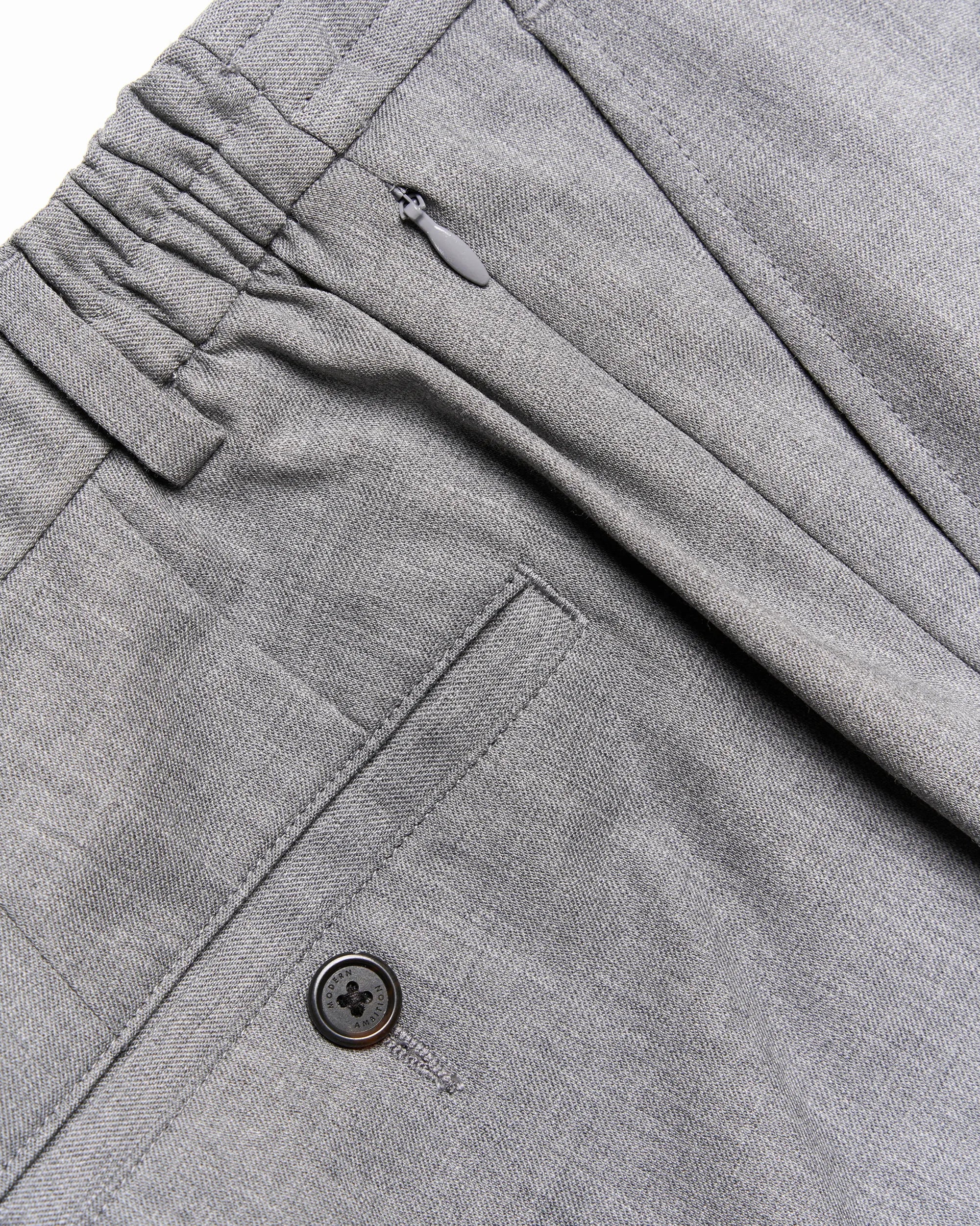 Como Wool Travel Pant - Como Wool Travel Pant Grey