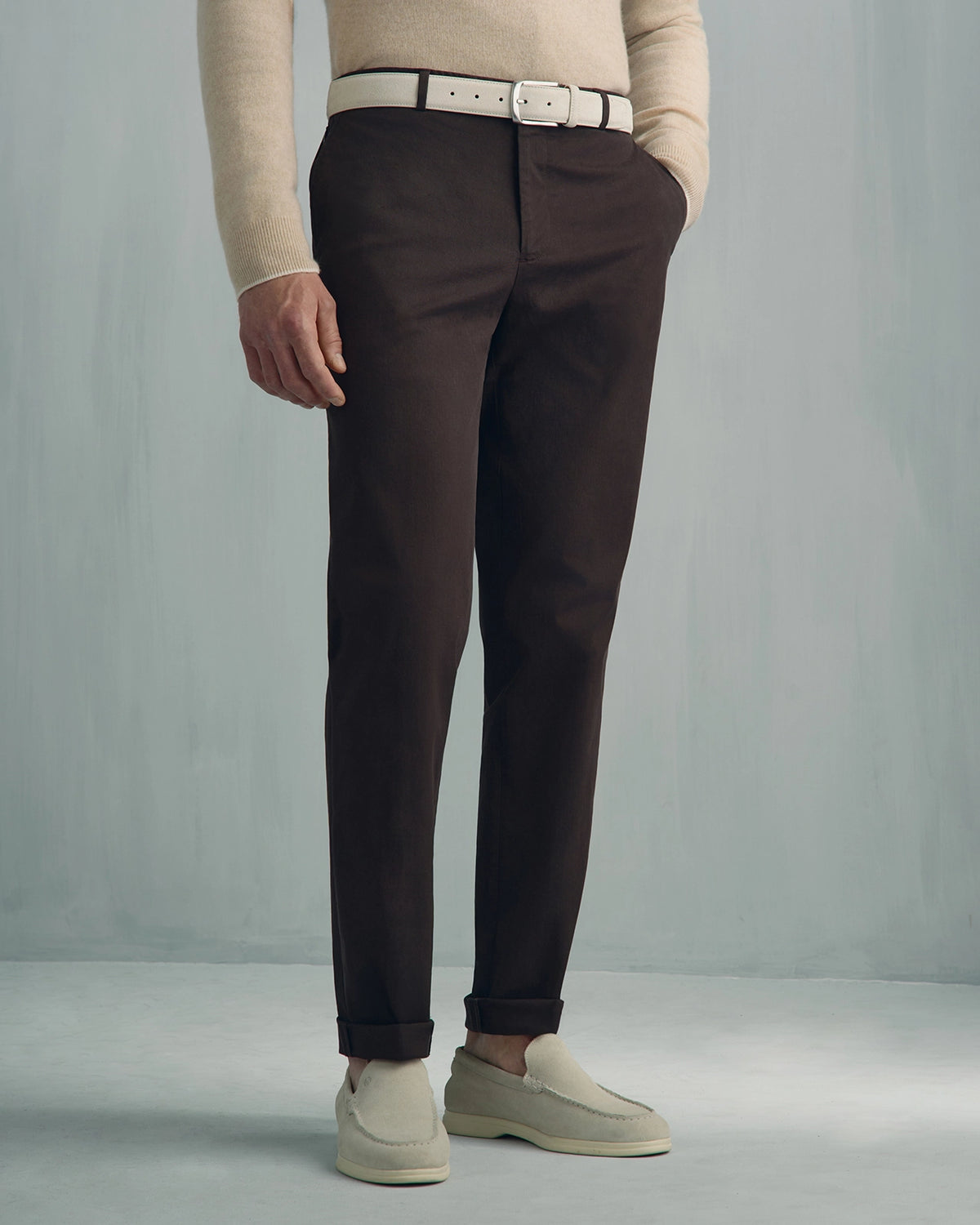 Como Wool Travel Pant - Como Wool Travel Pant Brown