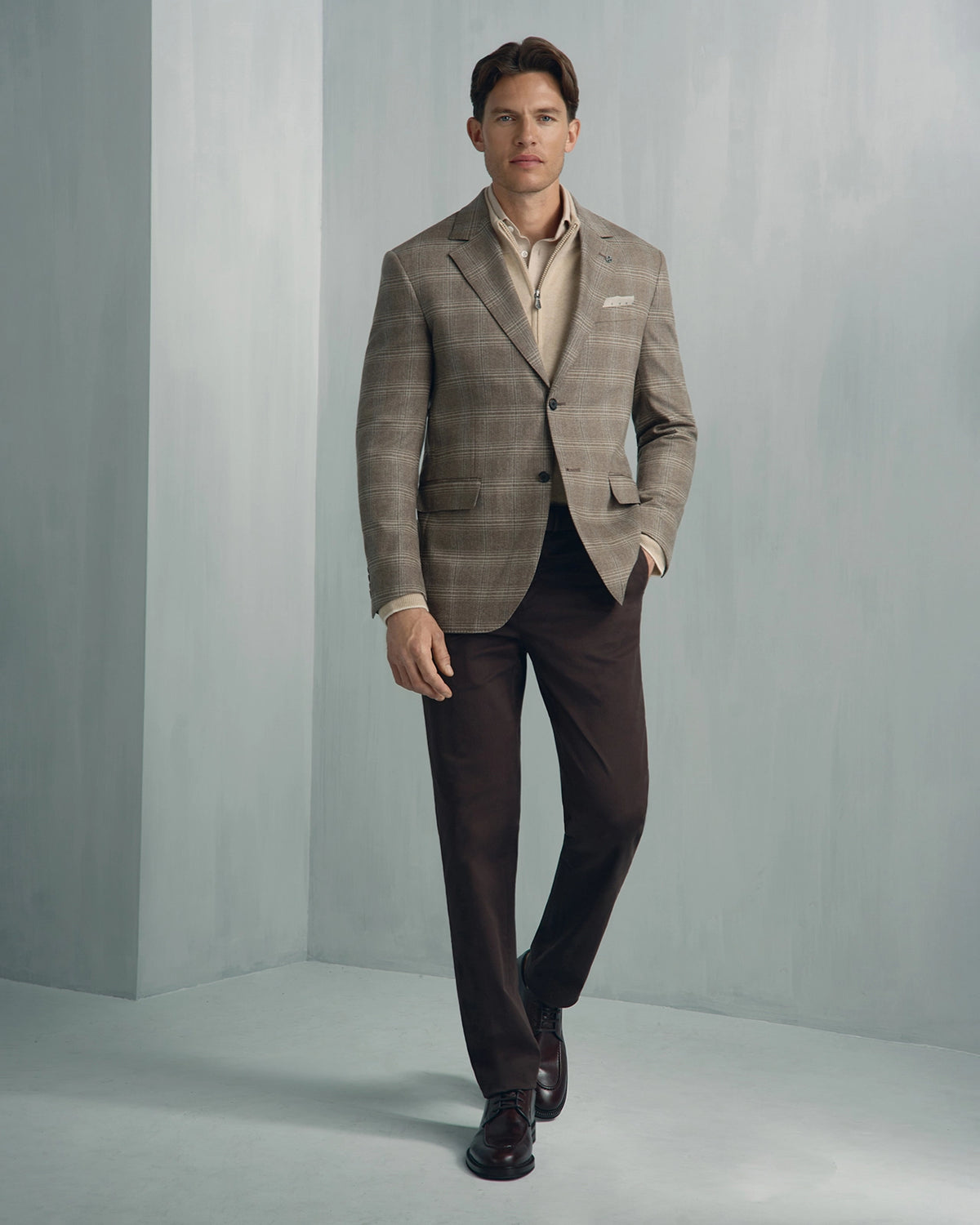 Como Wool Travel Pant - Como Wool Travel Pant Brown
