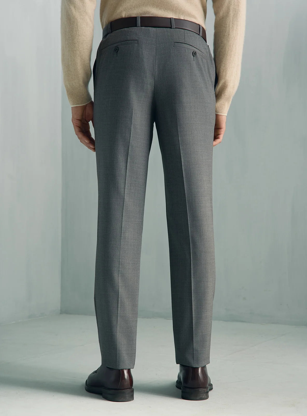 Como Wool Travel Pant - Como Wool Travel Pant Charcoal