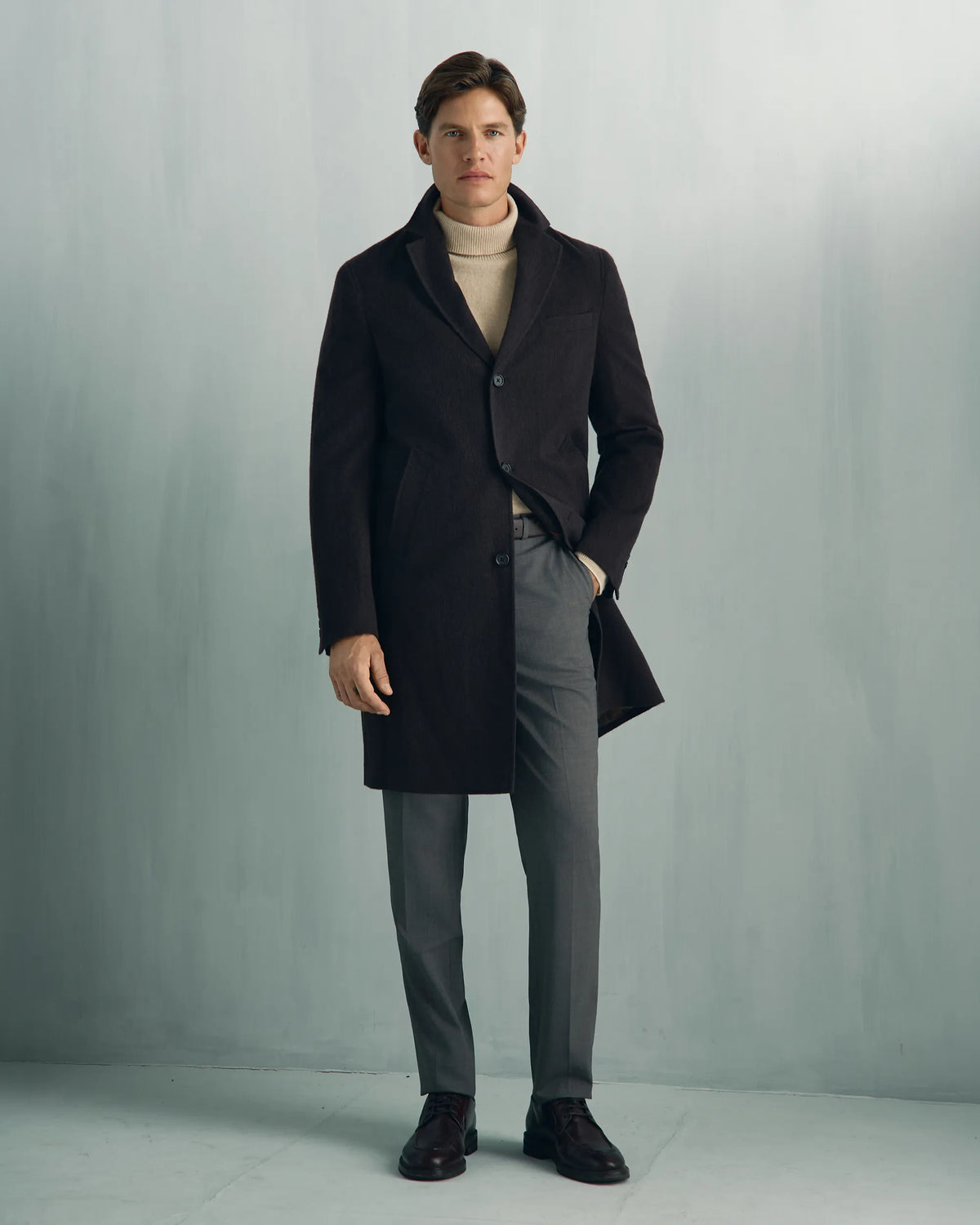 Como Wool Travel Pant - Como Wool Travel Pant Charcoal