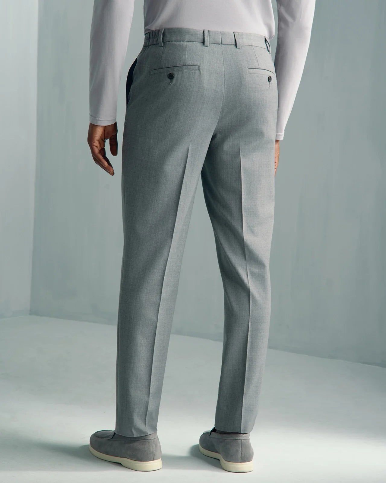 Como Wool Travel Pant - Como Wool Travel Pant Grey