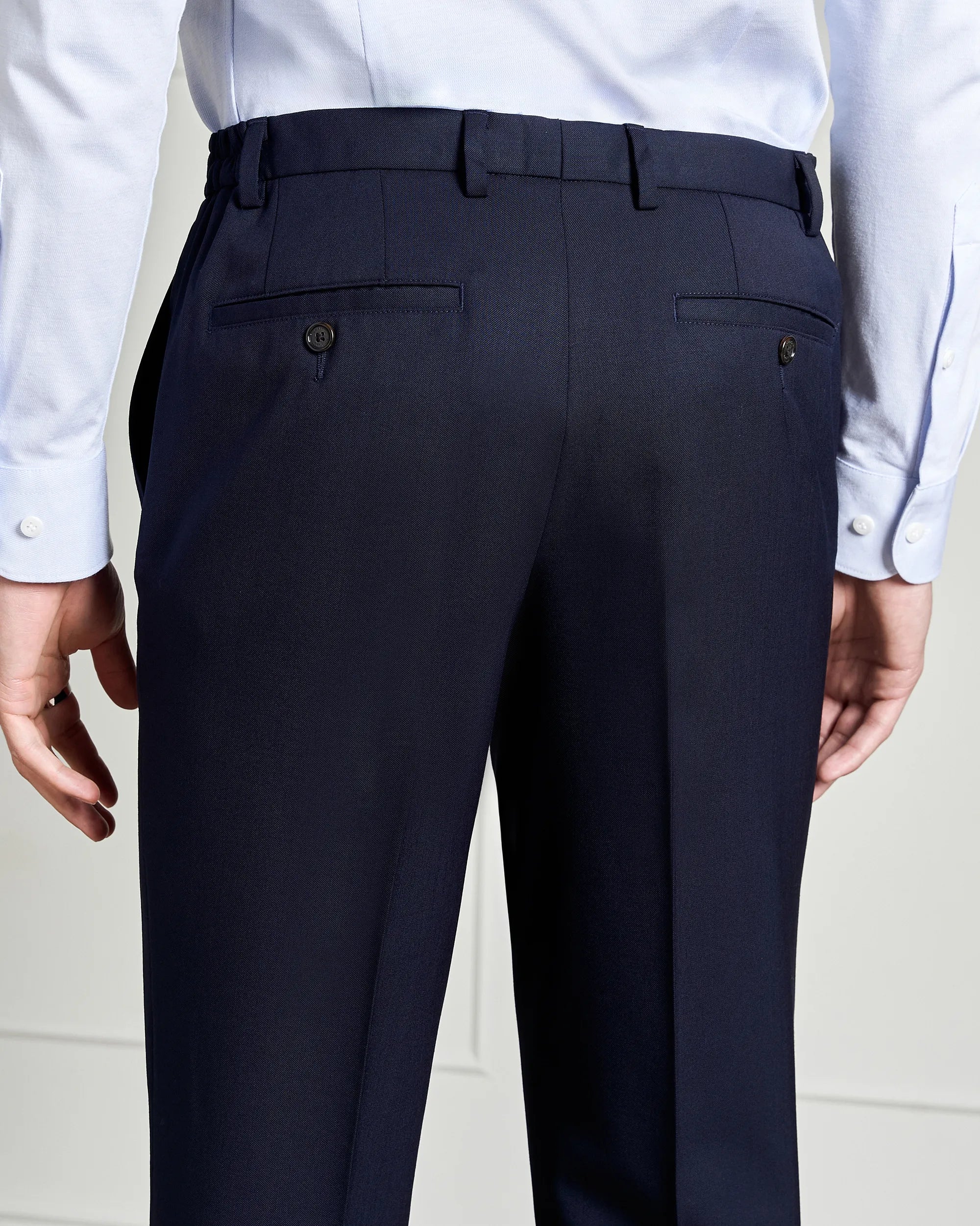 Como Wool Travel Pant - Como Wool Travel Pant Navy