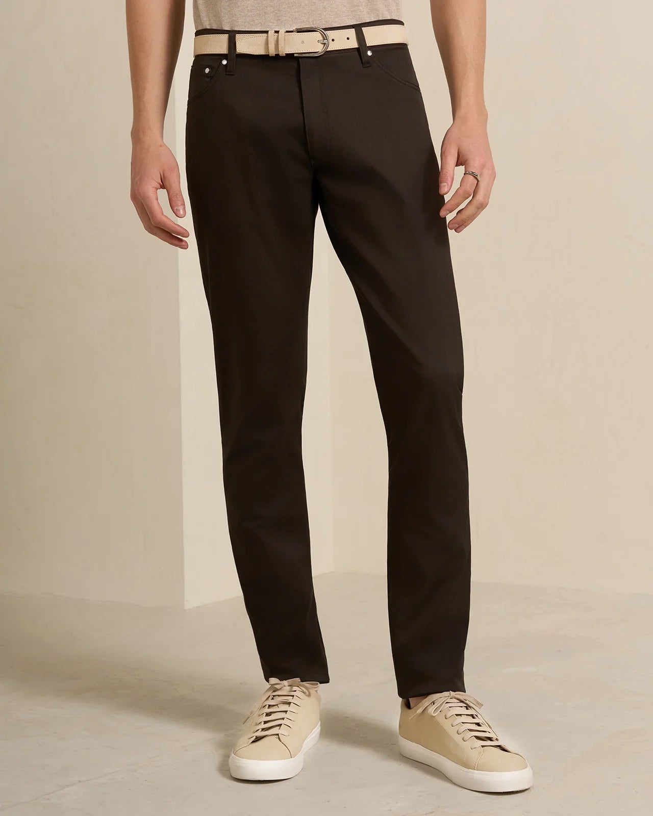 Marseille Pima Cotton Pant - Marseille Pima Cotton Pant Brown